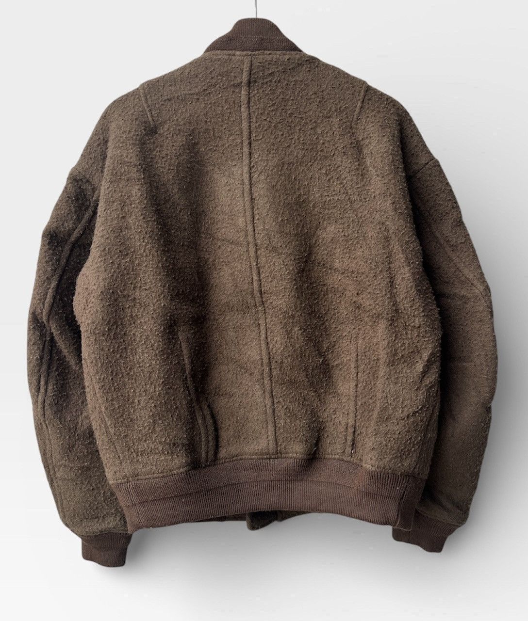 Japanese Brand Public Tokyo Wool Bomber Jacket Size M / US 6-8 / IT 42-44 - 2 Thumbnail