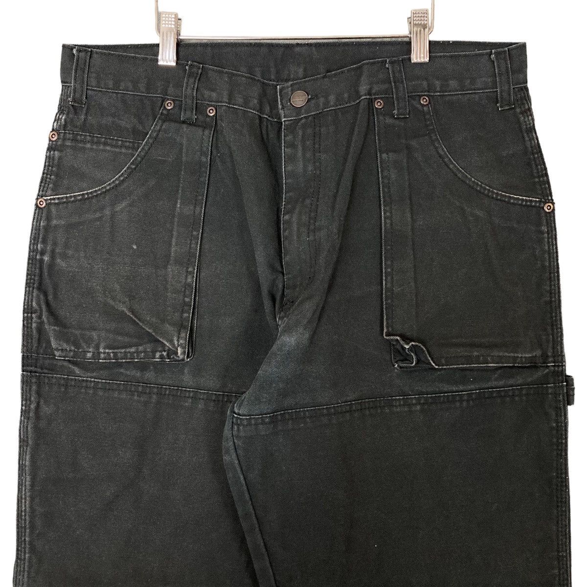 Dickies Vintage Y2K Dickies Distressed Double Knee Pants 35x28 Size US 35 - 2 Thumbnail