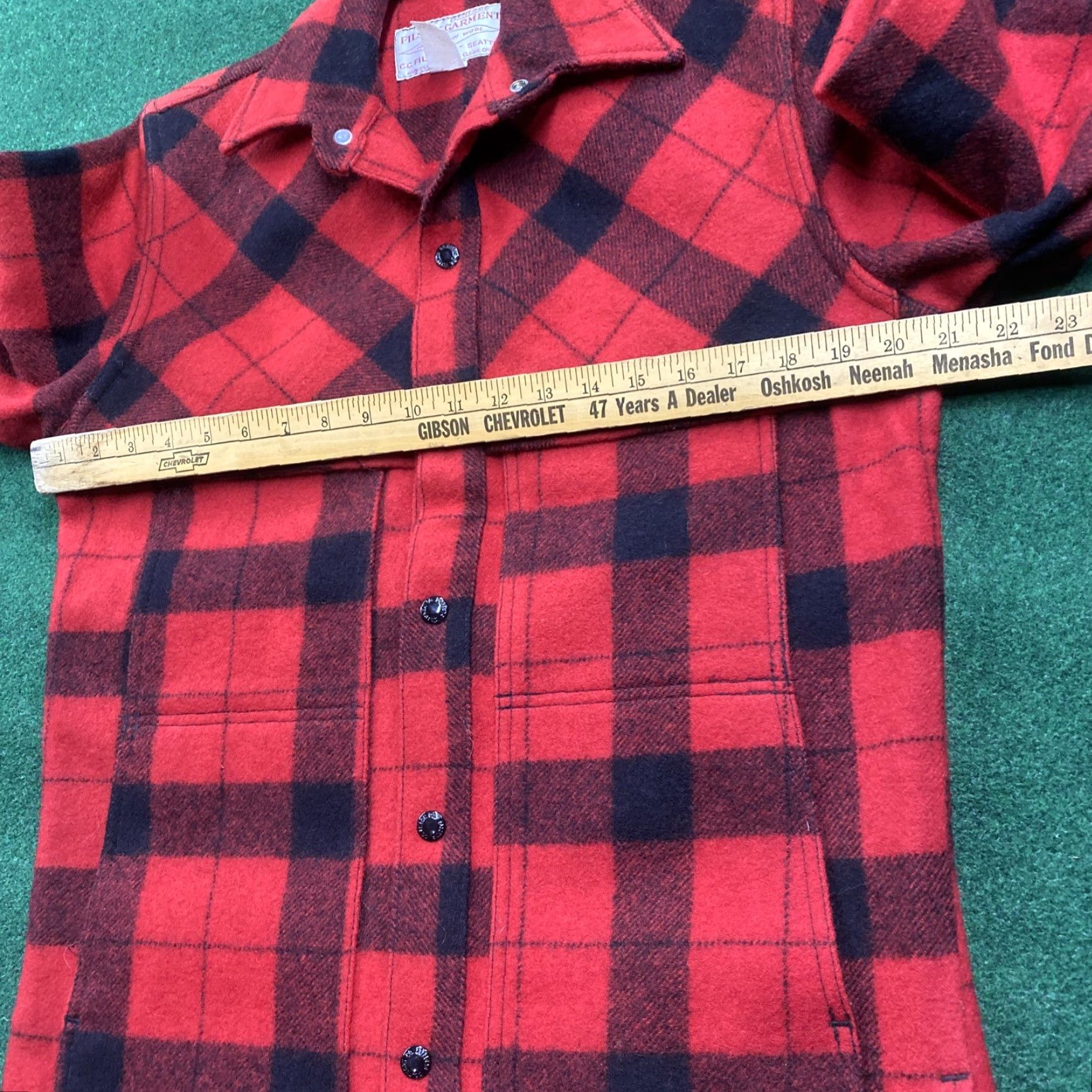 Filson VINTAGE Filson Jacket Mens XS Red 3-in-1 Wool Wind-Resistant Water-Resistant Full Zip Pockets 80s 90s USA Style 3-in-1 Jacket Size US XS / EU 42 / 0 - 6 Thumbnail