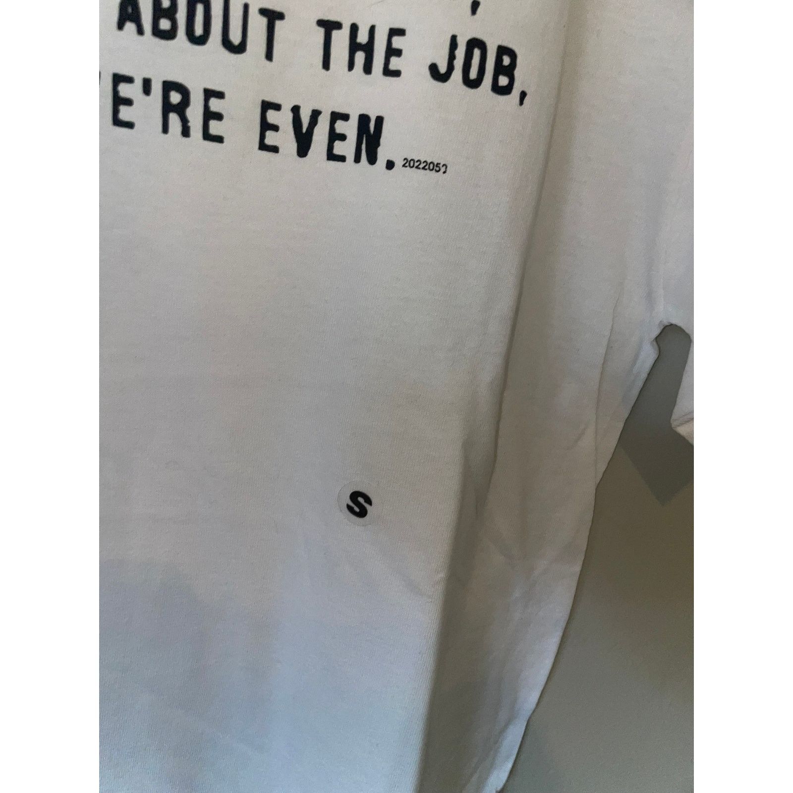 Gildan Y2K I Lied To Get The Job White Joke Humor Shirt Tee 2000s S Size US S / EU 44-46 / 1 - 4 Thumbnail