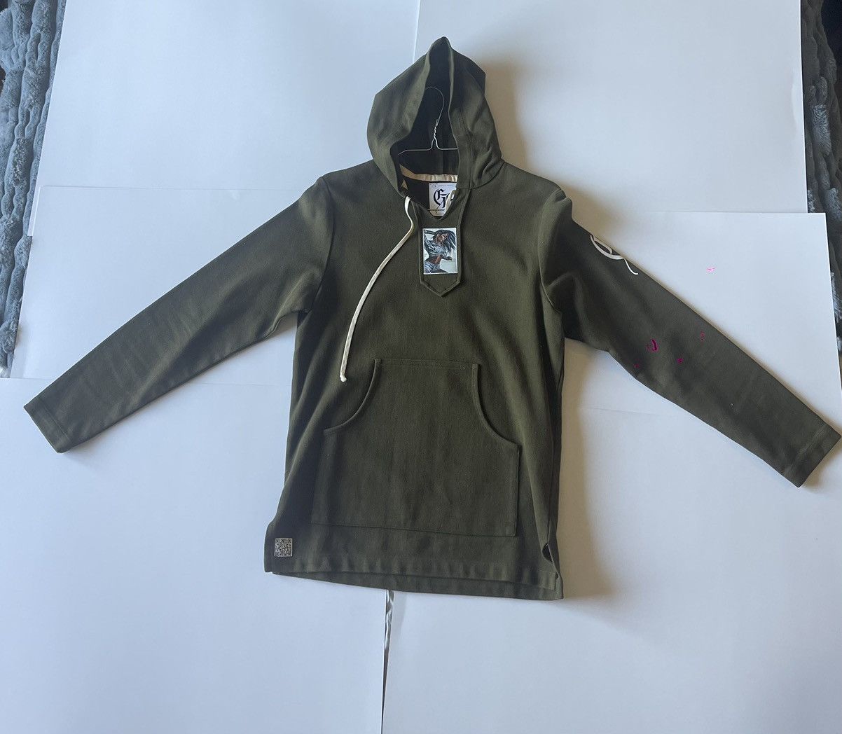 Other Graceful Faith Fashions Olive Green Hoodie Small Size US S / EU 44-46 / 1 - 2 Thumbnail