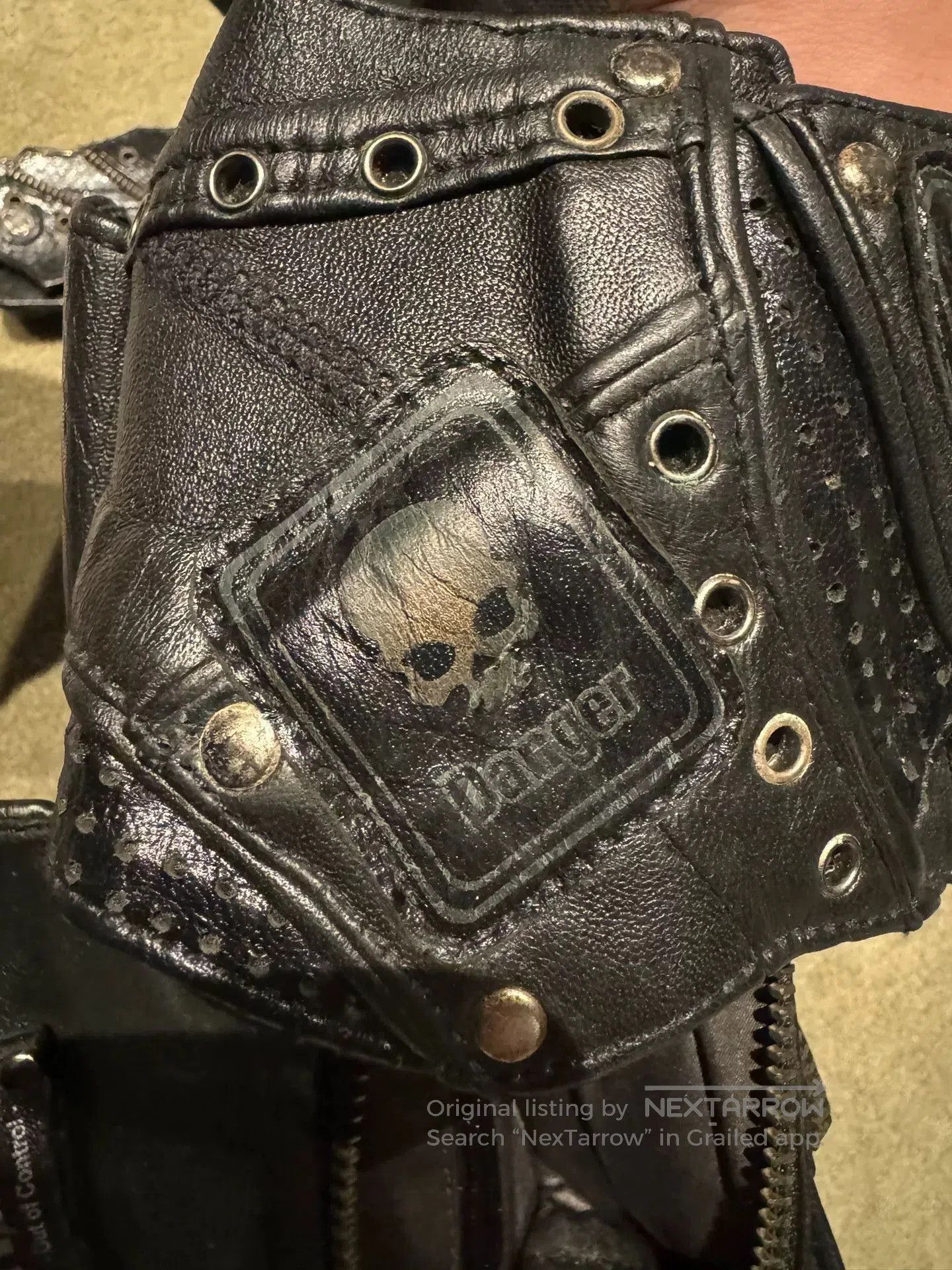 KMRii Kmrii Steampunk Leather Fanny Pack. Size ONE SIZE - 8 Thumbnail