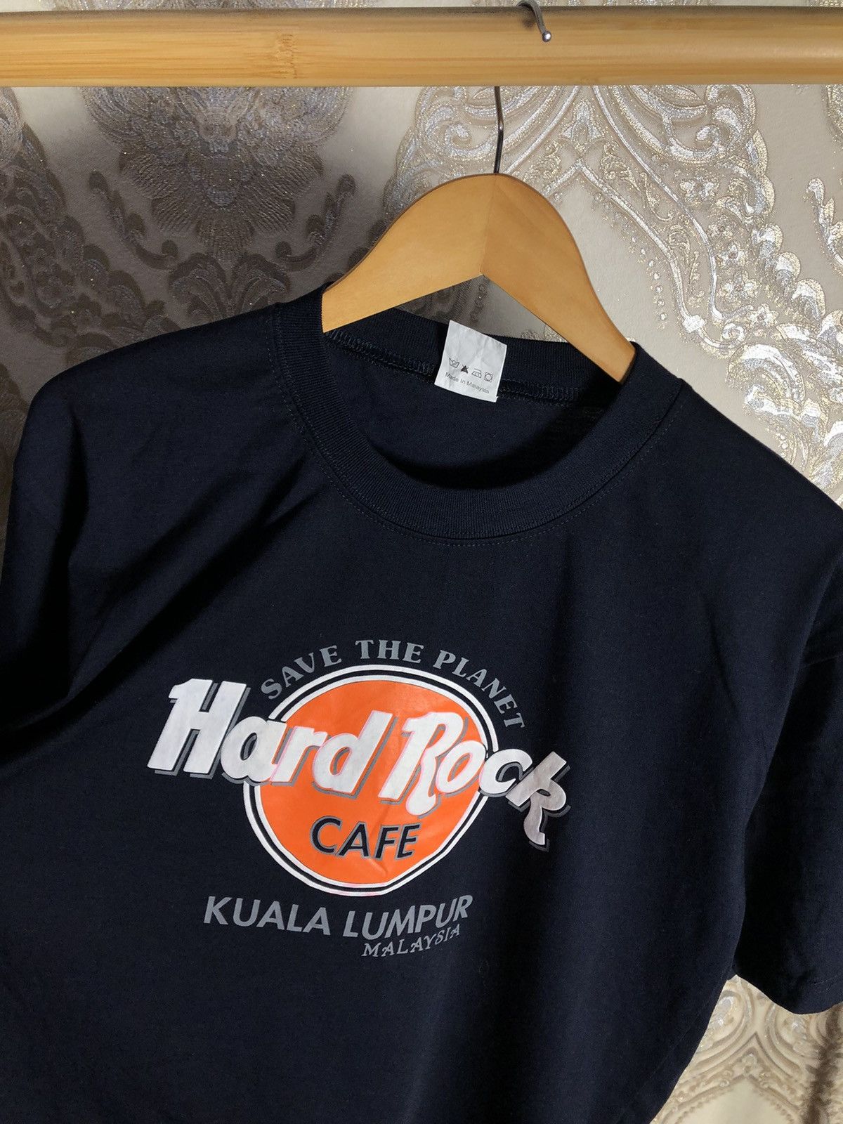 Vintage VERY RARE HARD ROCK CAFE KUALA LUMPUR MALAYSIA T-SHIRT 90s Size US L / EU 52-54 / 3 - 2 Thumbnail