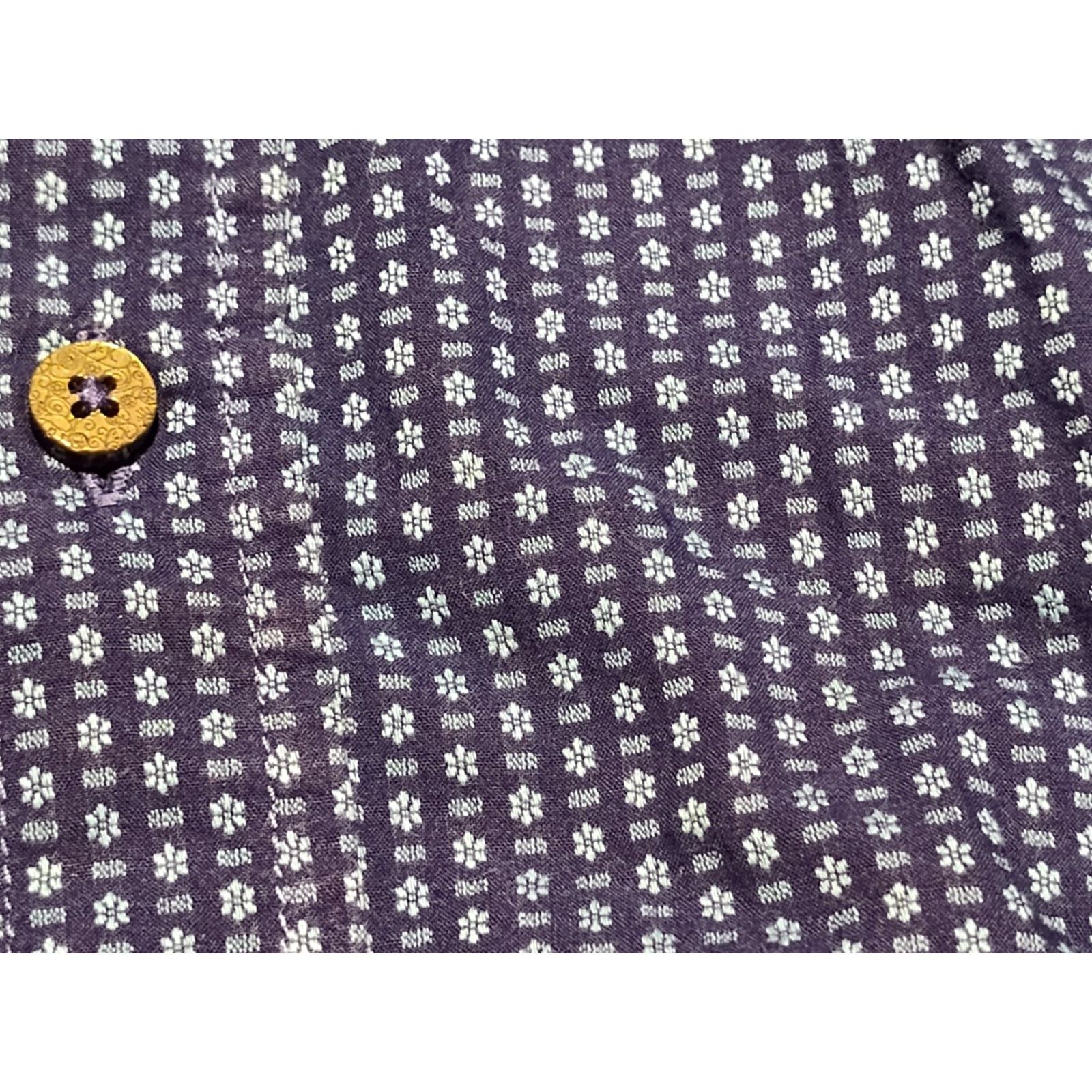 Other Limited Edition 1 Like No Other Blue Button-Up Shirt Men’s Size 15.5 Snowflake Pattern Casual Formal Size US M / EU 48-50 / 2 - 6 Thumbnail