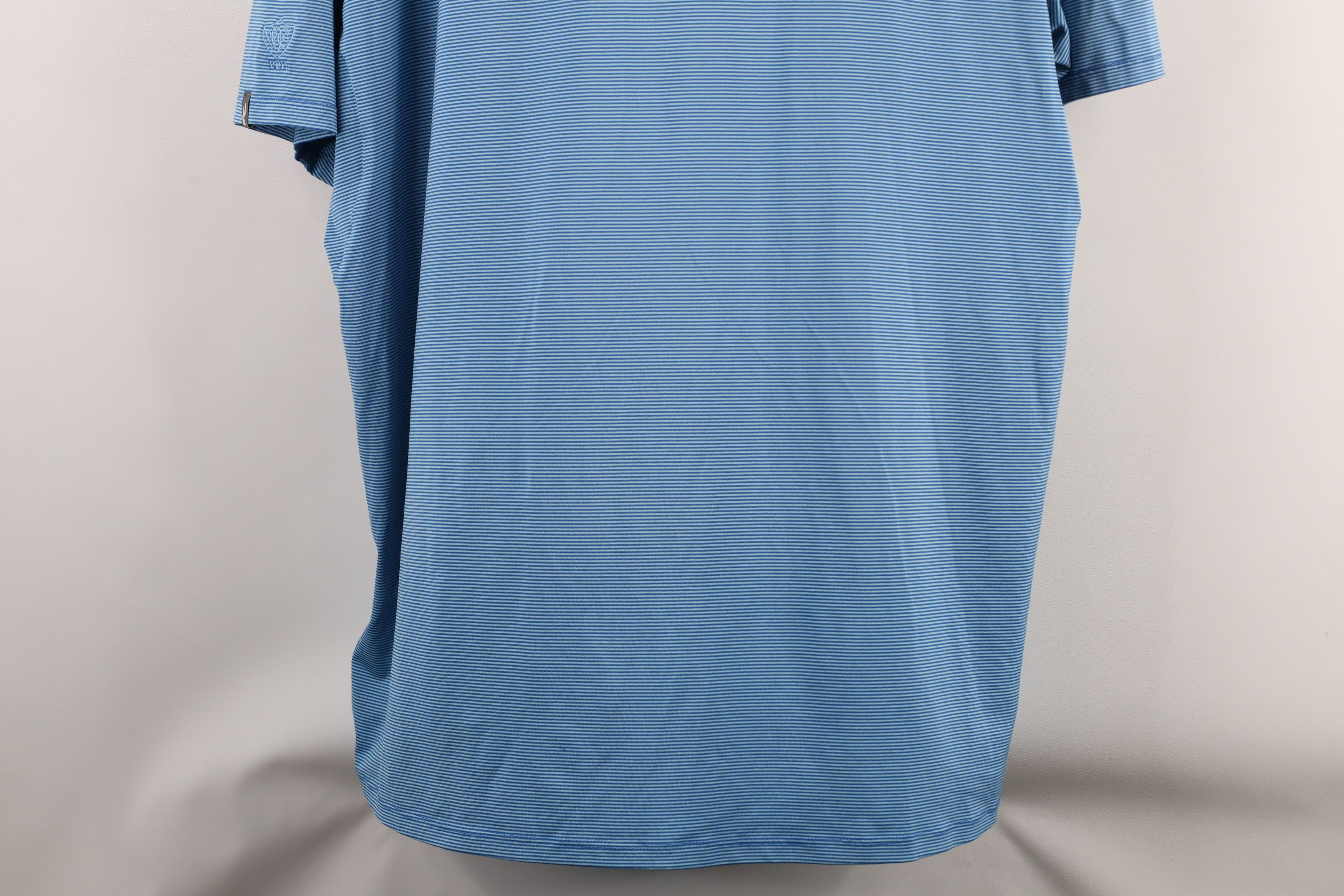 KJUS × Vintage Kjus Striped Short Sleeve Collared Golf Polo Shirt Blue Size US L / EU 52-54 / 3 - 13 Thumbnail