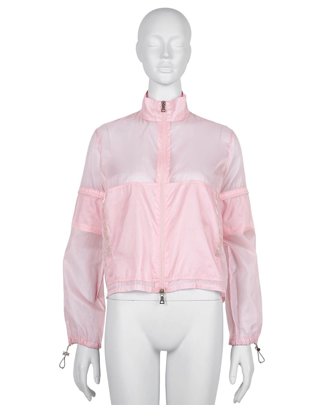 Prada Prada S/S1999 Pink Windbreaker Size M / US 6-8 / IT 42-44 - 1 Thumbnail
