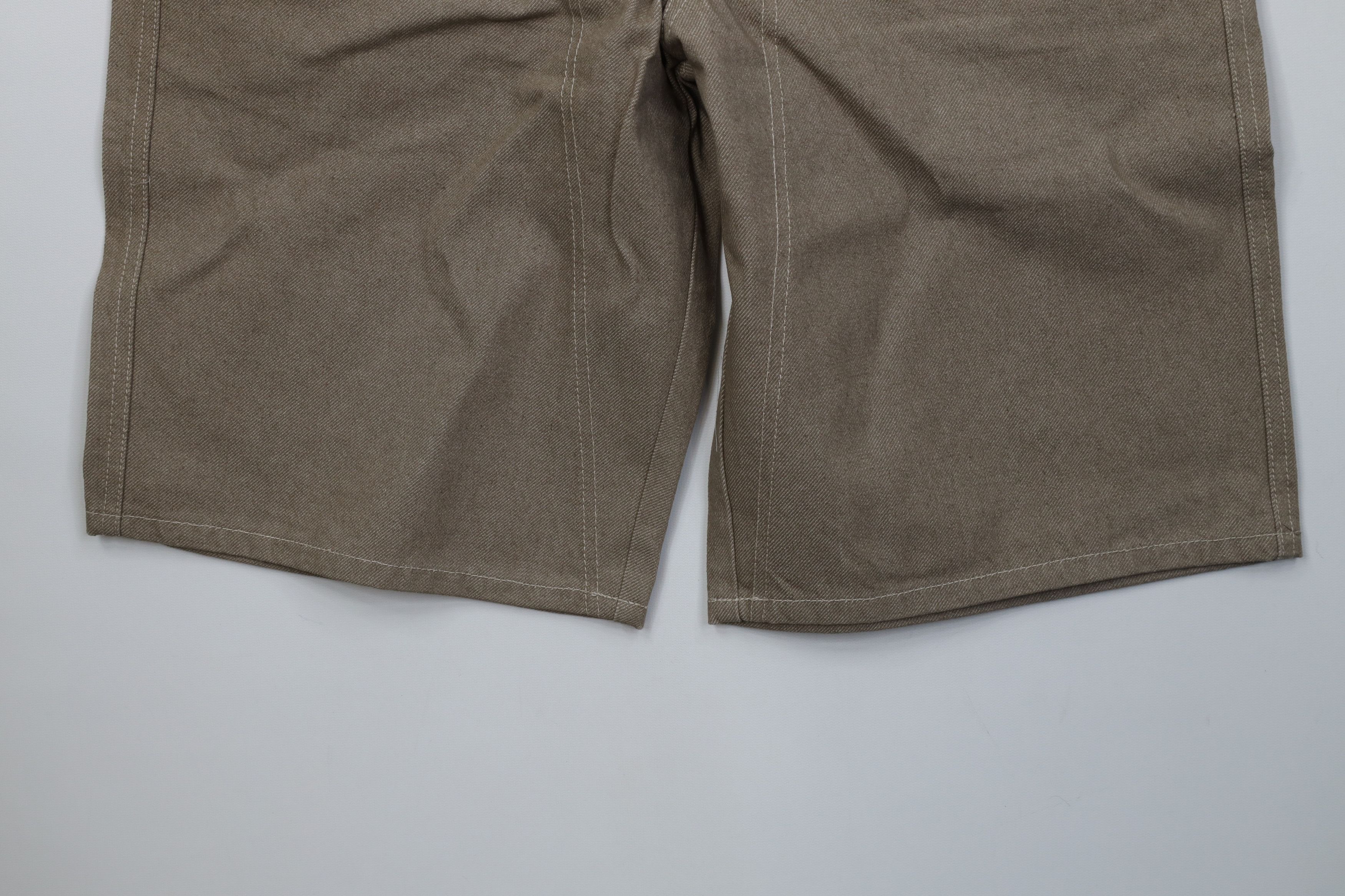 Marithe + Francois Girbaud Deadstock Vintage 90s Marithe Francois Girbaud Denim Shorts Size US 32 / EU 48 - 4 Thumbnail