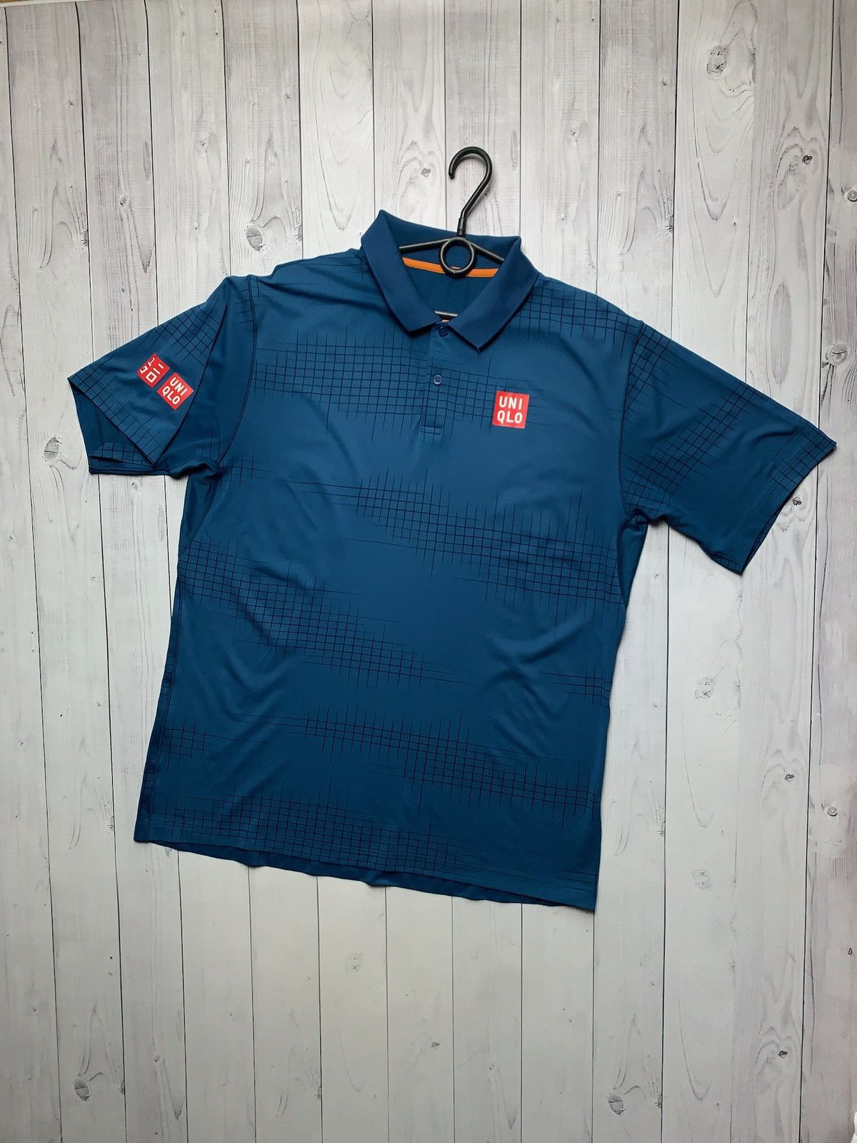 Uniqlo × Vintage UNIQLO Polo shirt × Roger Federer tennis player 2021 L Size US L / EU 52-54 / 3 - 3 Thumbnail