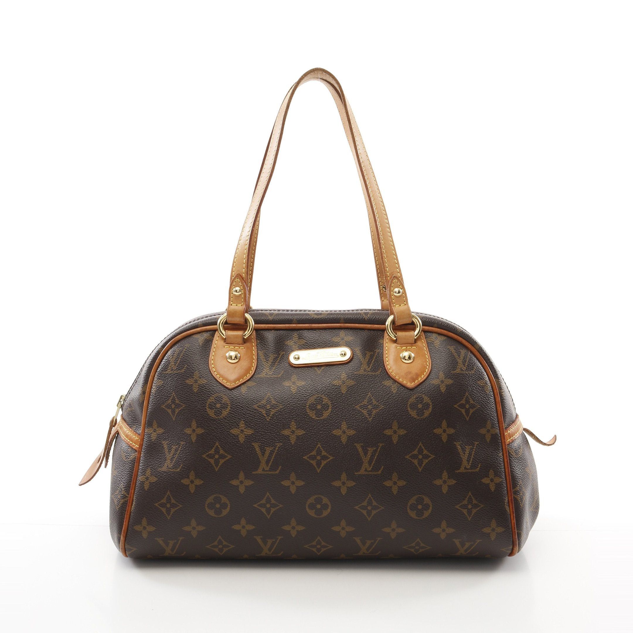 Louis Vuitton Louis Vuitton Montorgueil Pm Monogram Shoulder Bag Leather Brown Size ONE SIZE - 1 Thumbnail