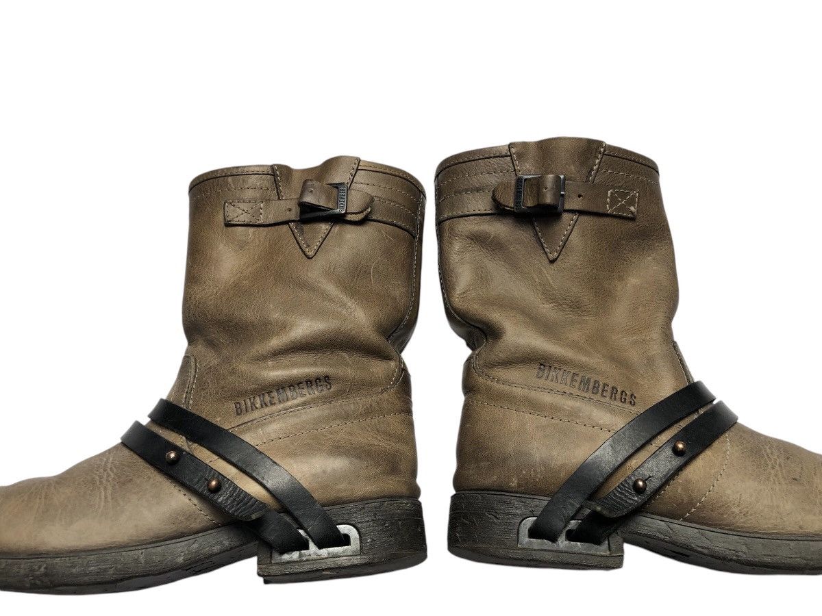 Dirk Bikkembergs Dirk Bikkembergs Lace Trough Heel Hole leather boots Size US 8 / IT 38 - 4 Thumbnail