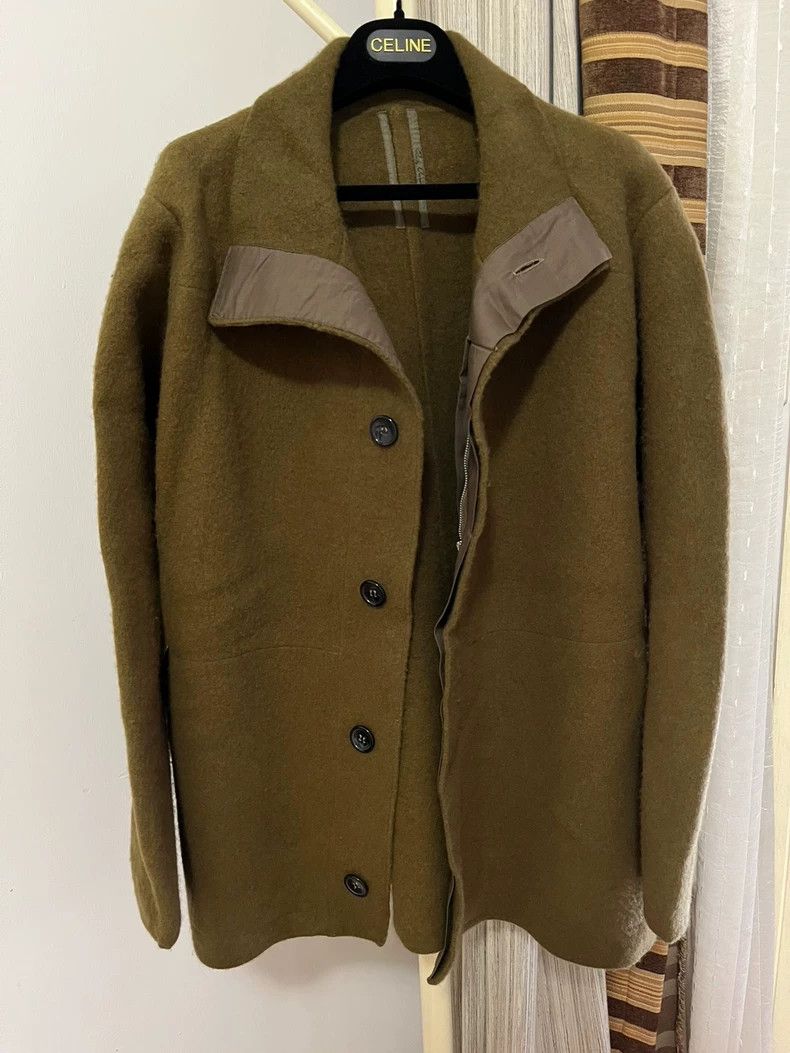 Rick Owens RICK OWENS Wool coat jacket 2501-Nextarrow Size US M / EU 48-50 / 2 - 3 Thumbnail