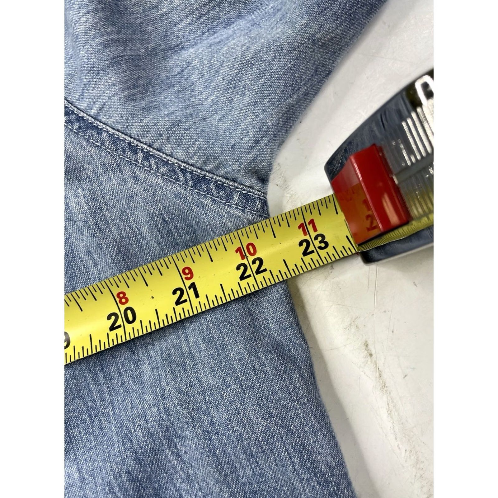 Gap VINTAGE Gap Shirt Mens S Blue Denim Long Sleeve Button Up Pocket 100% Cotton 90s Size US S / EU 44-46 / 1 - 7 Thumbnail
