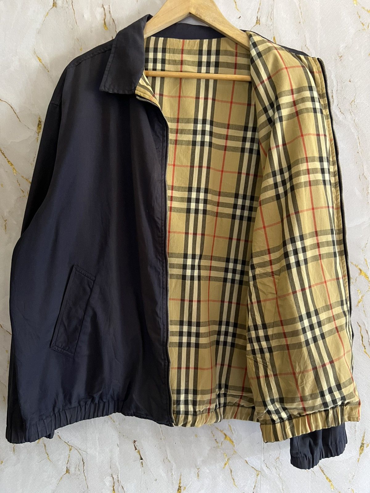 Burberry Burberry Nova Check Reversible Zipper Jacket Size US L / EU 52-54 / 3 - 13 Thumbnail