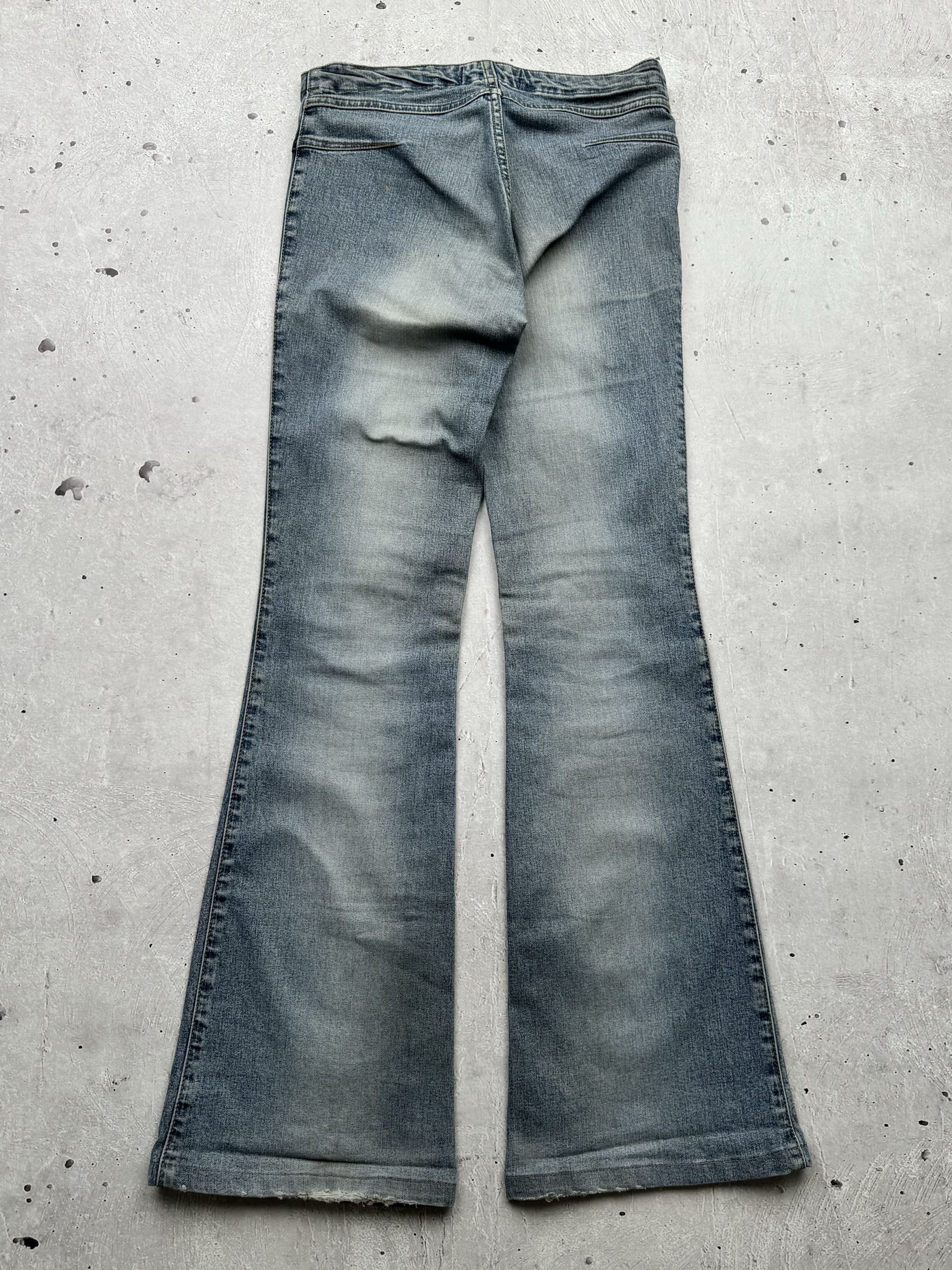 Japanese Brand × Vintage Vintage Flared Jeans Size 29" - 7 Thumbnail