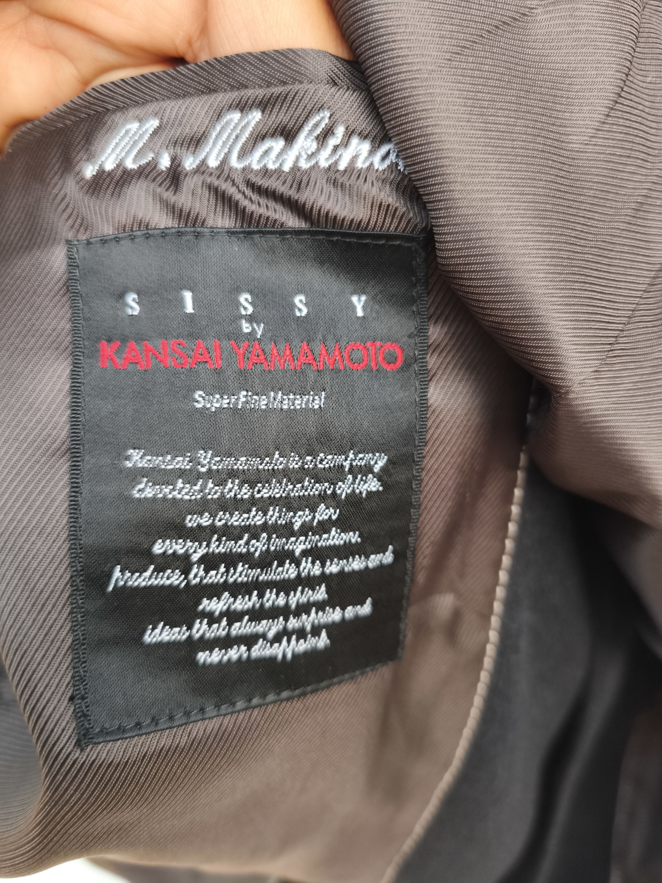 Kansai Yamamoto Sissy by Kansai Yamamoto overcoat wool coat Size US M / EU 48-50 / 2 - 10 Thumbnail
