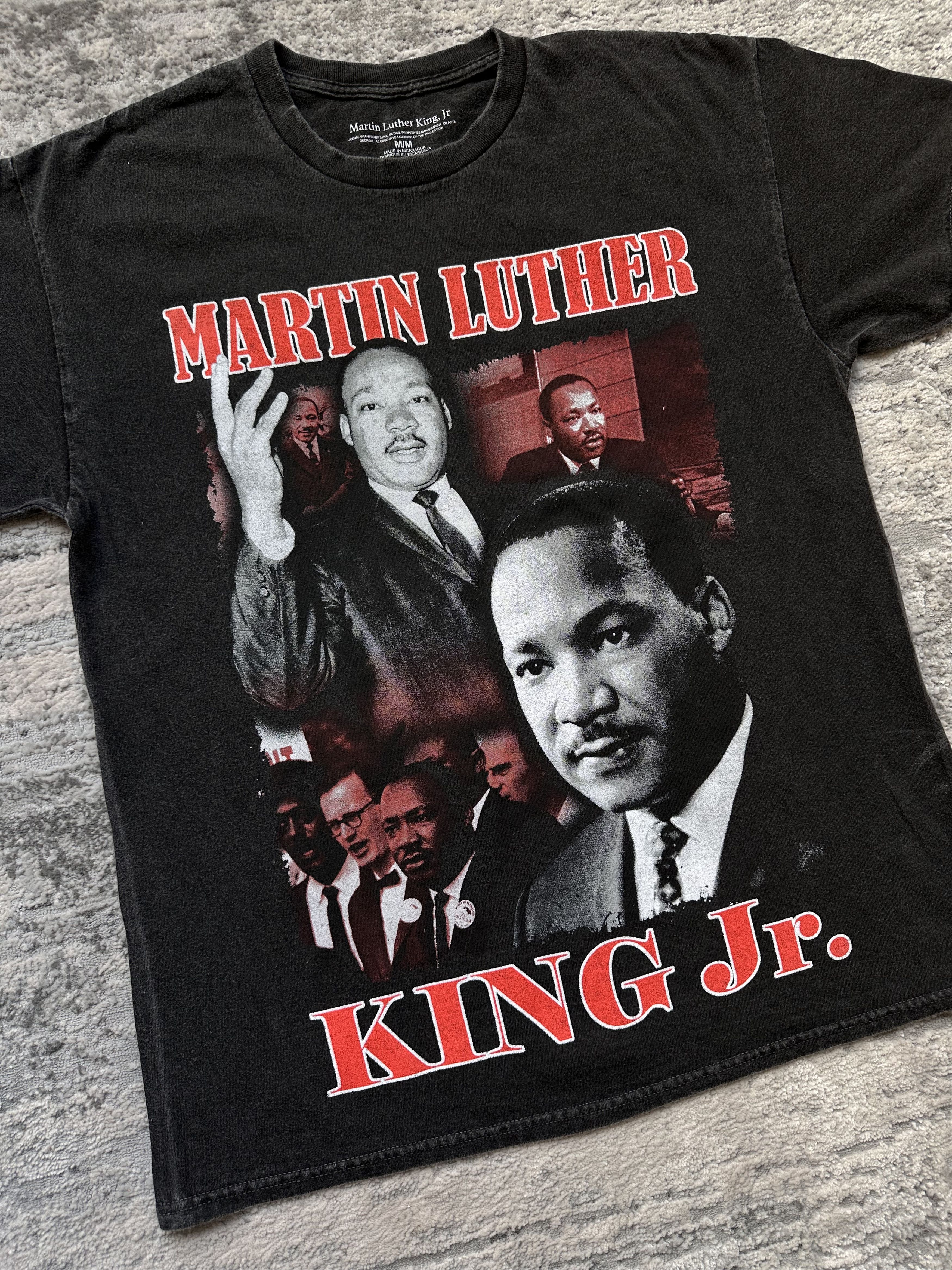 Vintage Martin Luther King t shirt Size US M / EU 48-50 / 2 - 2 Thumbnail