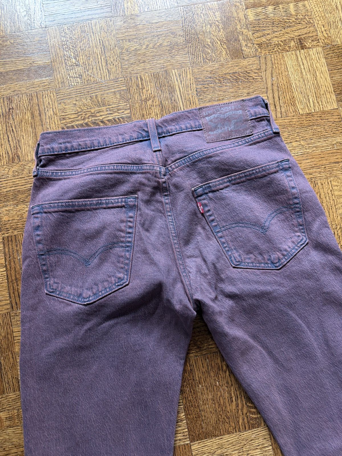 Vintage Vintage Y2K Levi's 502 Overdyed Denim Jeans Size US 30 / EU 46 - 7 Thumbnail