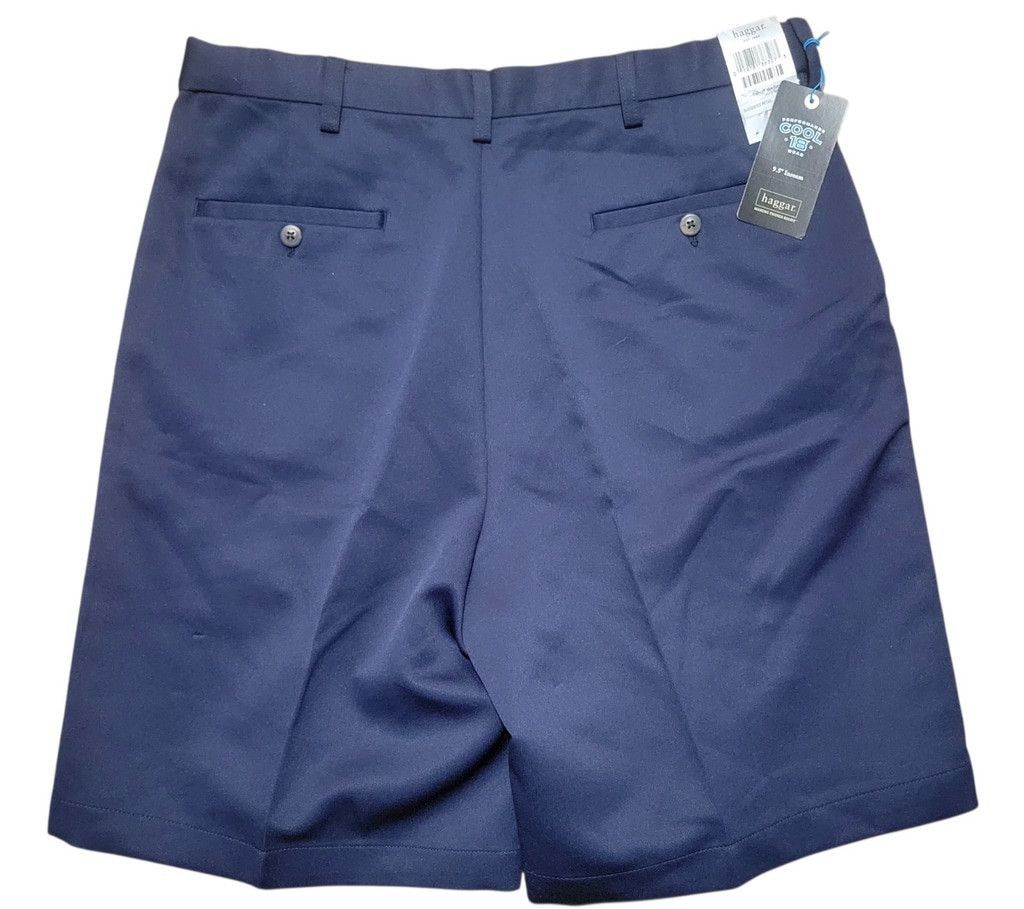 Haggar Haggar Performance Cool 18° 36 Blue Flat Front NWT $44 Size US 36 / EU 52 - 2 Thumbnail