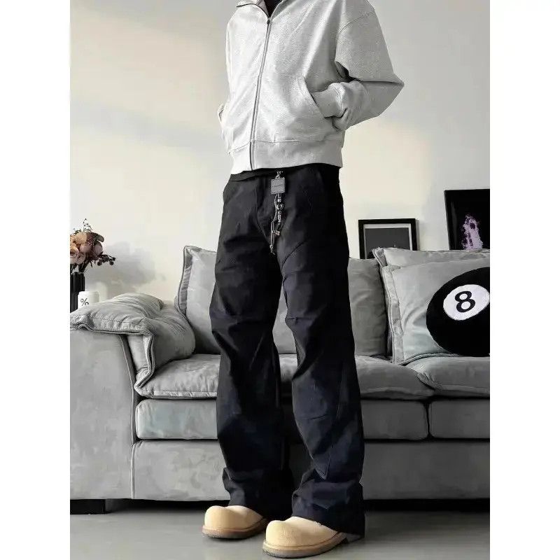 Japanese Brand Retro loose wide leg casual jeans Size US 32 / EU 48 - 1 Thumbnail