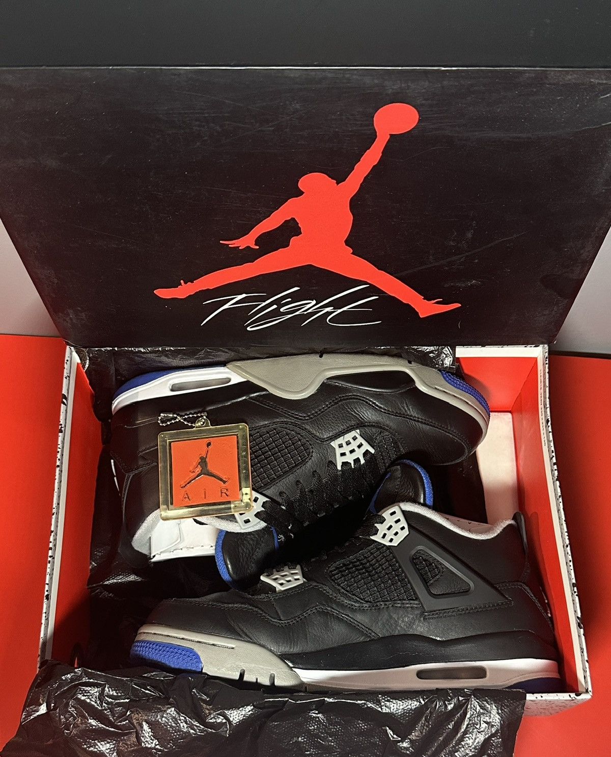 Jordan Brand Size 8.5 - Jordan 4 Retro Motorsports Alternate 2017 Size US 8.5 / EU 41-42 - 9 Thumbnail