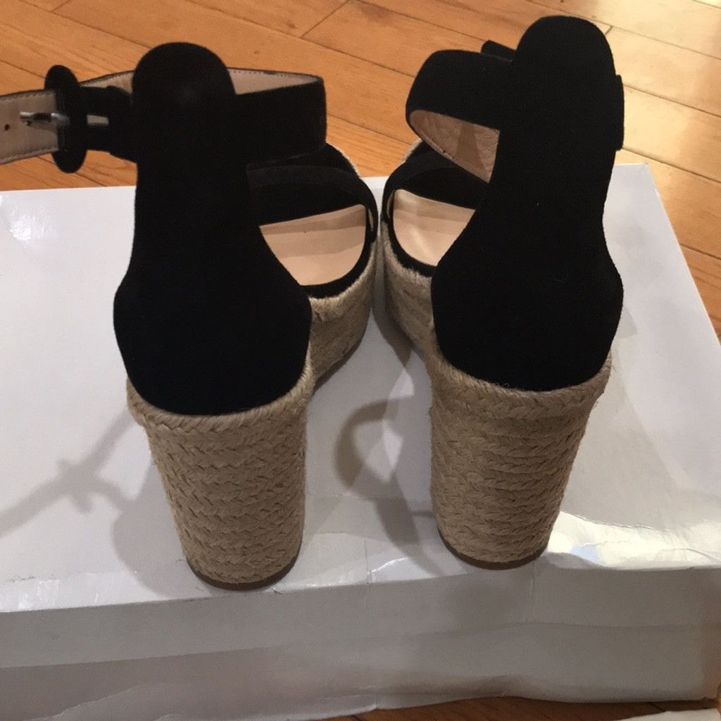 L'AGENCE L'AGENCE Elysee Wedge in Black, Size: EU 39.5 Size US 9.5 / IT 39.5 - 10 Thumbnail