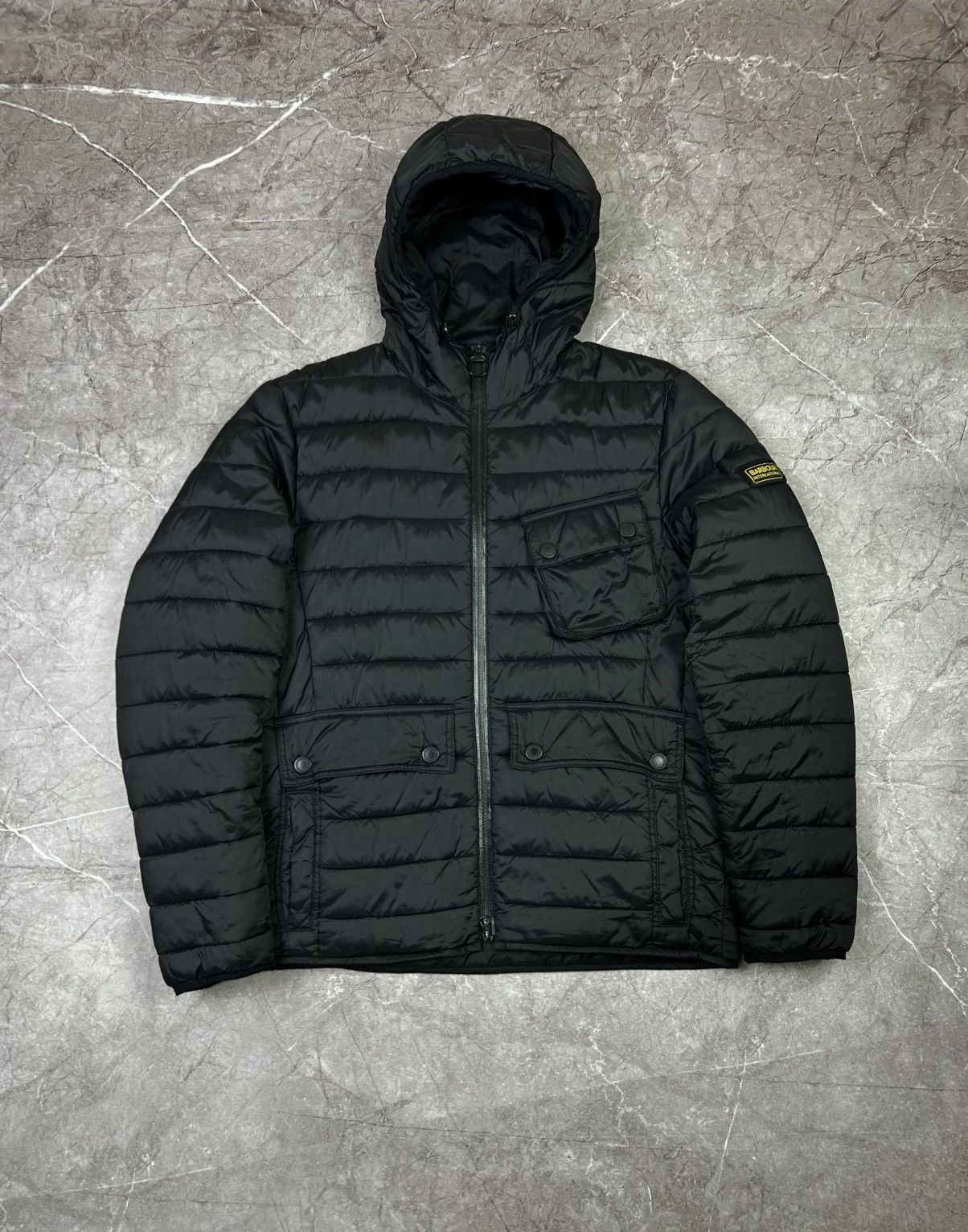 Barbour × Vintage Barbour International Men's Jacket Size US L / EU 52-54 / 3 - 2 Thumbnail