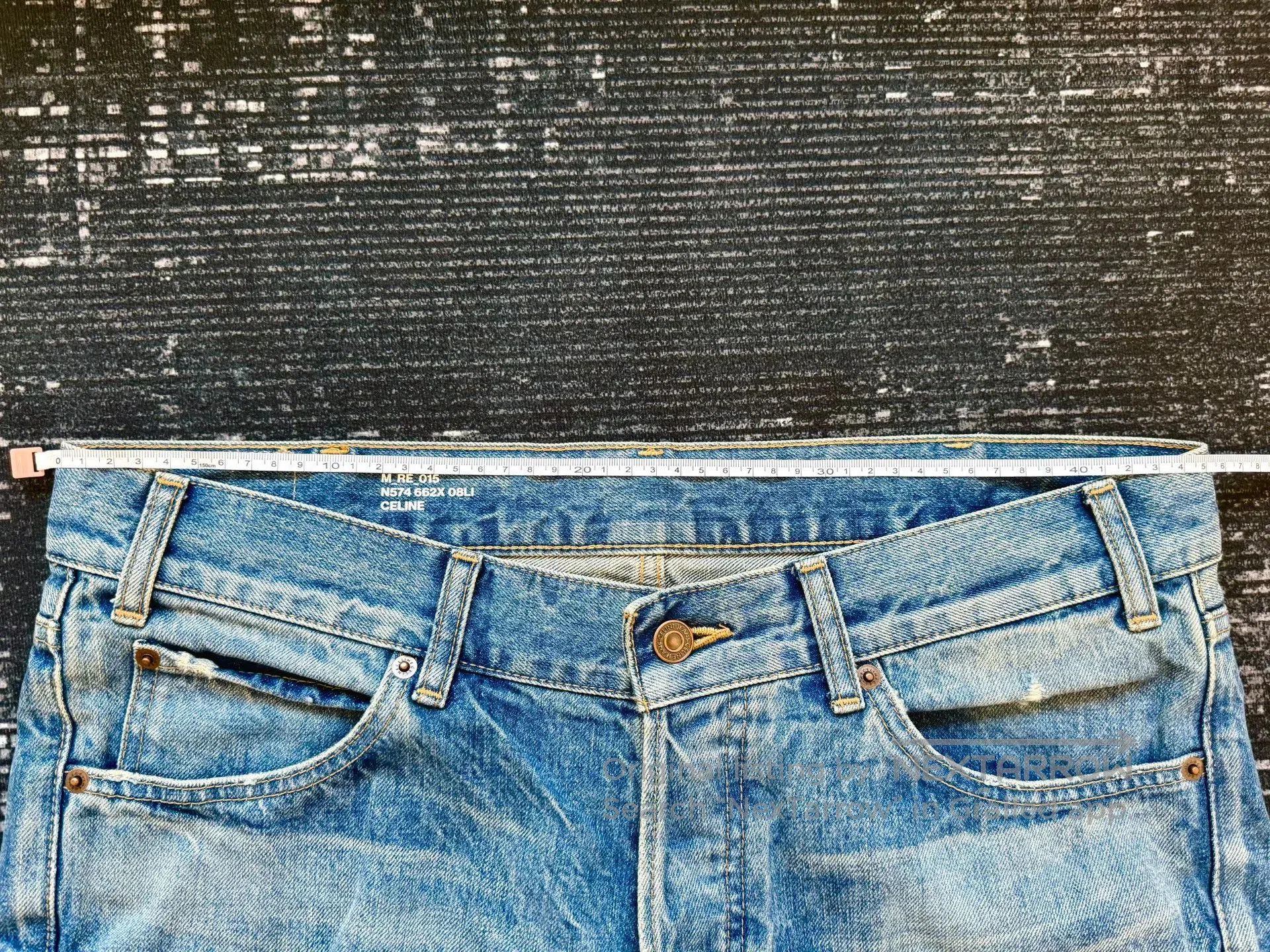 Celine celine blue washed straight leg jeans. Size US 33 - 6 Thumbnail