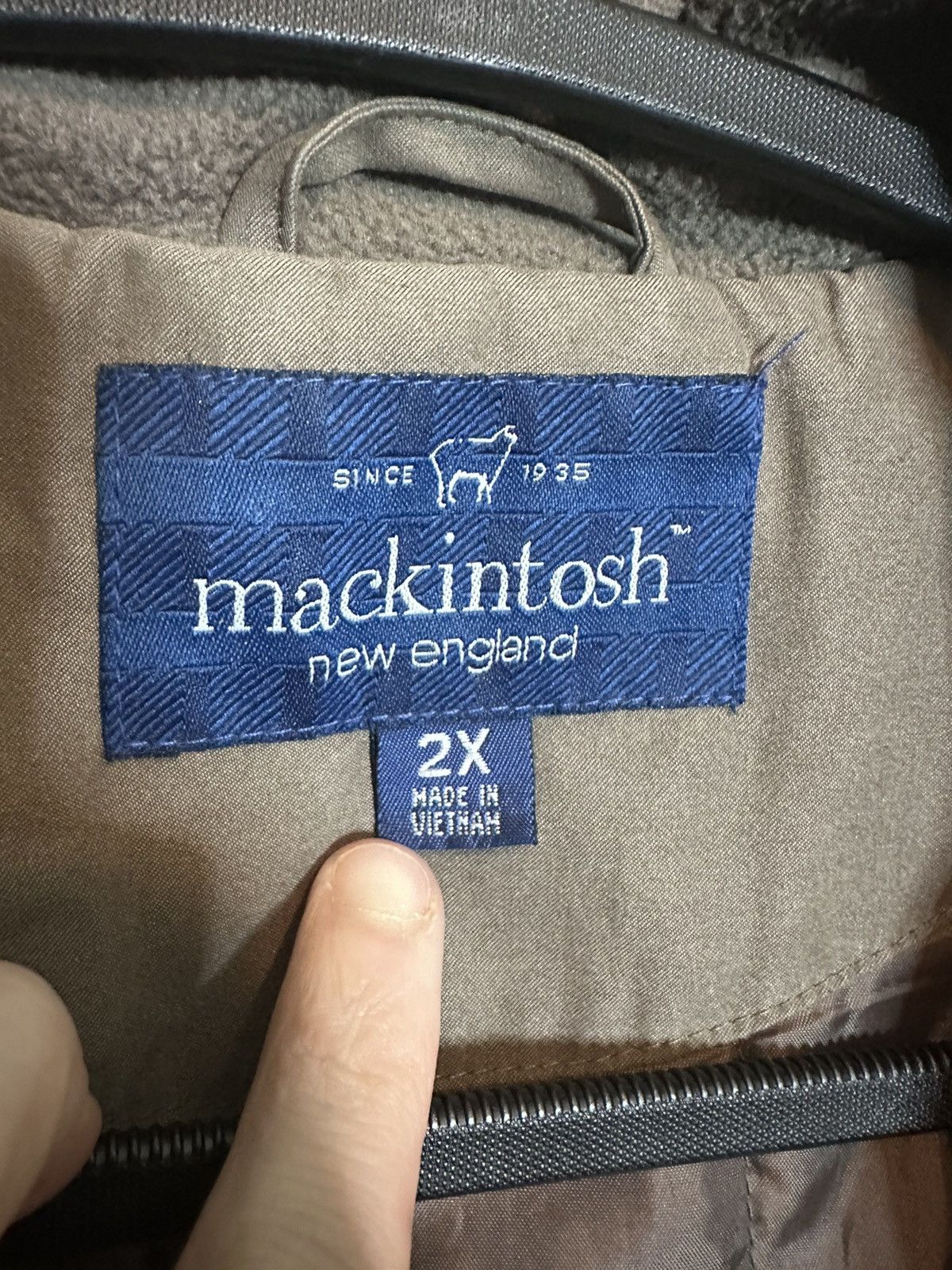 Mackintosh Sueded d-ring metal embellished puffer coat parka Size US XXL / EU 58 / 5 - 10 Thumbnail