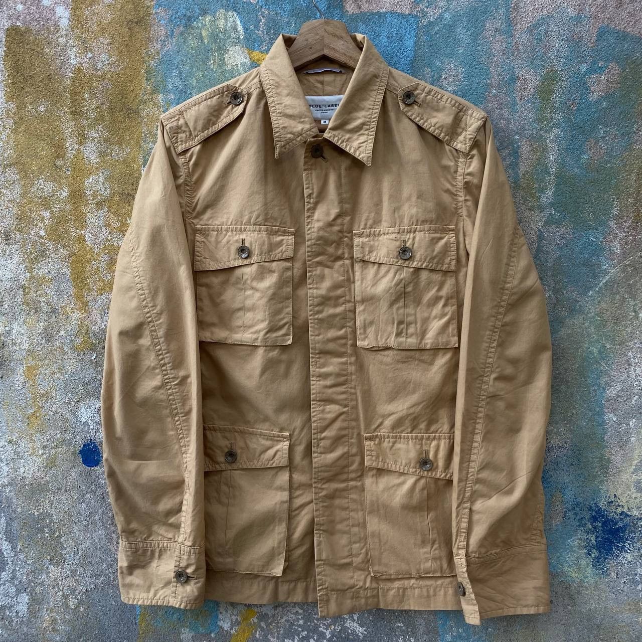 image of Beauty Youth x United Arrows United Arrow Inspired Military M-65 1940S Jacket in Khaki (Size Medium