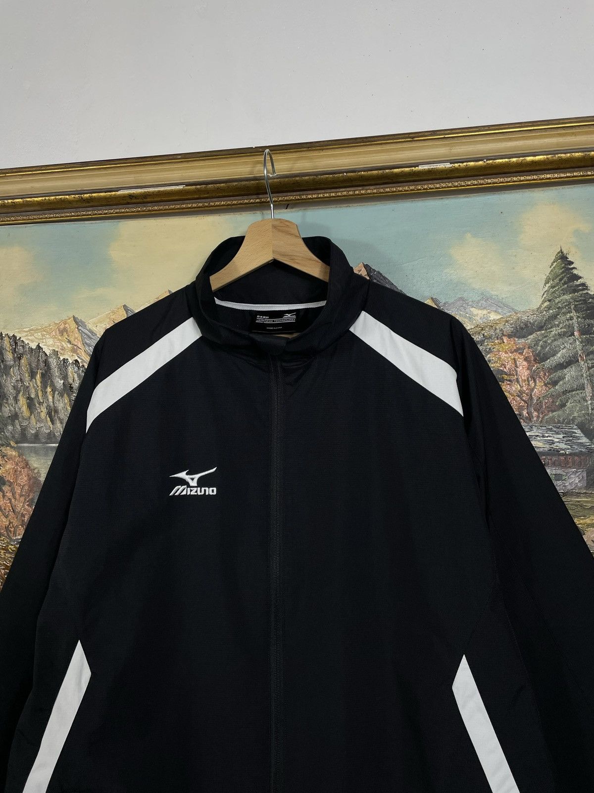 Japanese Brand × Mizuno Mizuno Light Black Jacket Windbreaker Japanese Sportswear Size US XL / EU 56 / 4 - 5 Thumbnail