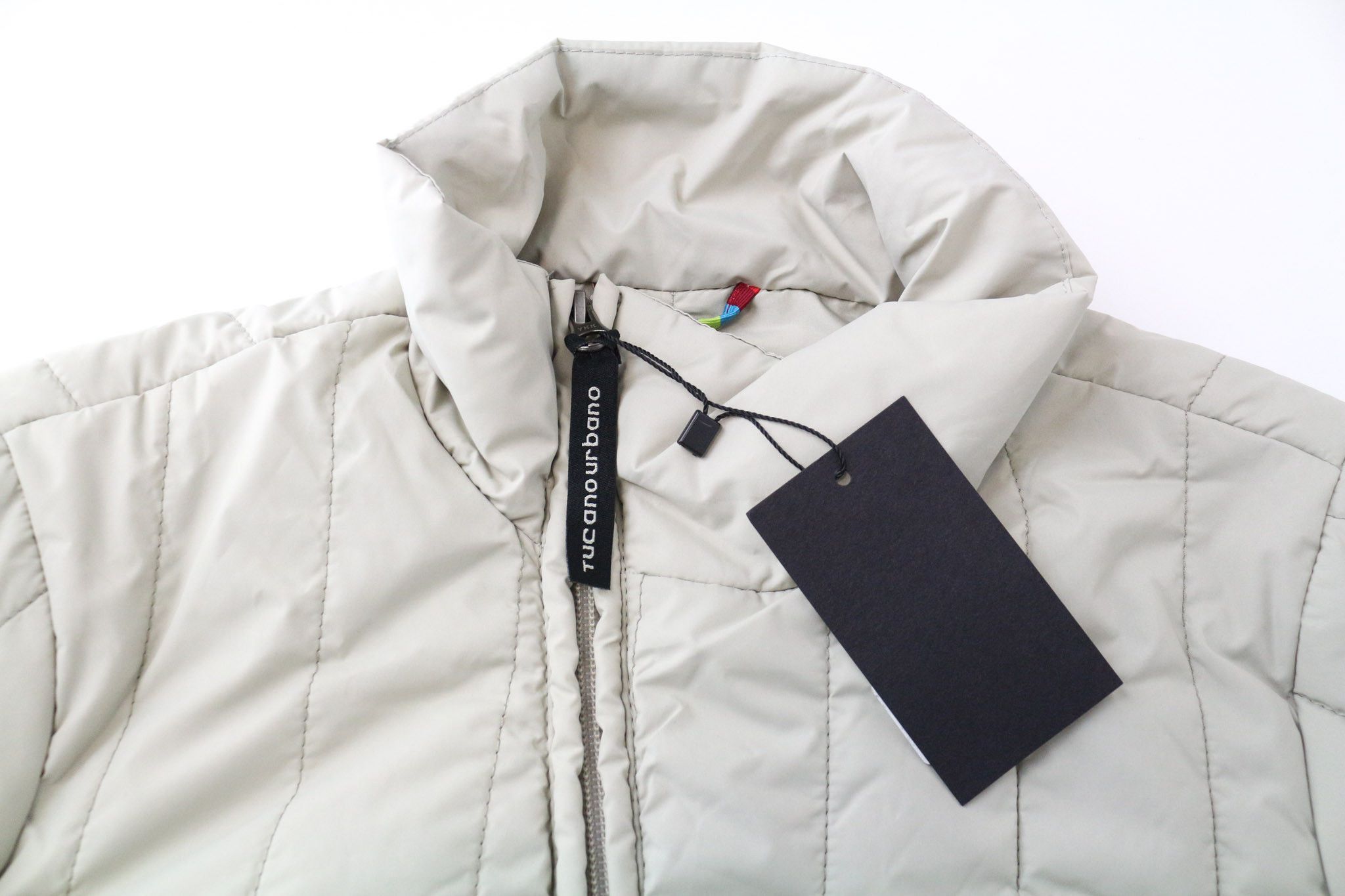 Other SERISSA S Beige Lined Zipped Padded Jacket 74441 Size S / US 4 / IT 40 - 3 Thumbnail