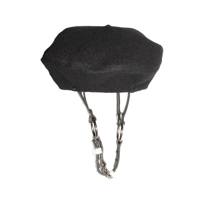 Enfants Riches Deprimes ERD AW23 BERET WITH STRAPS Leather Hat