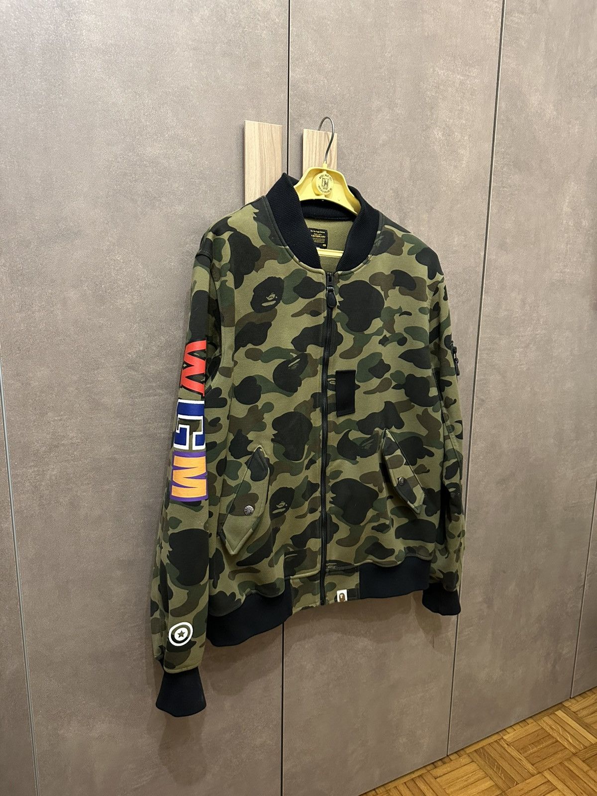 Bape BAPE A Bathing Ape Men's 1st Camo Jacket Windstopper Shark Size US XL / EU 56 / 4 - 5 Thumbnail