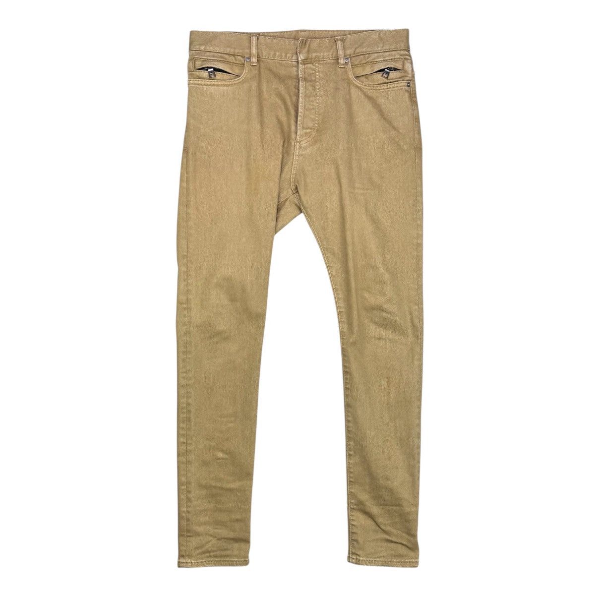 Balmain BALMAIN SS17 BEIGE DENIM Size US 31 - 2 Thumbnail