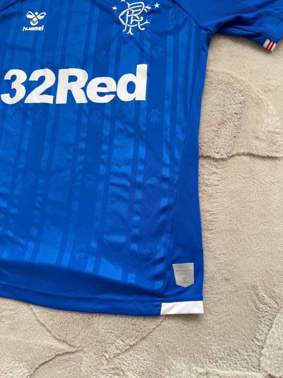 Castore Rangers 19-20s Football Soccer men Shirt Jersey Home Hummel Size US M / EU 48-50 / 2 - 3 Thumbnail