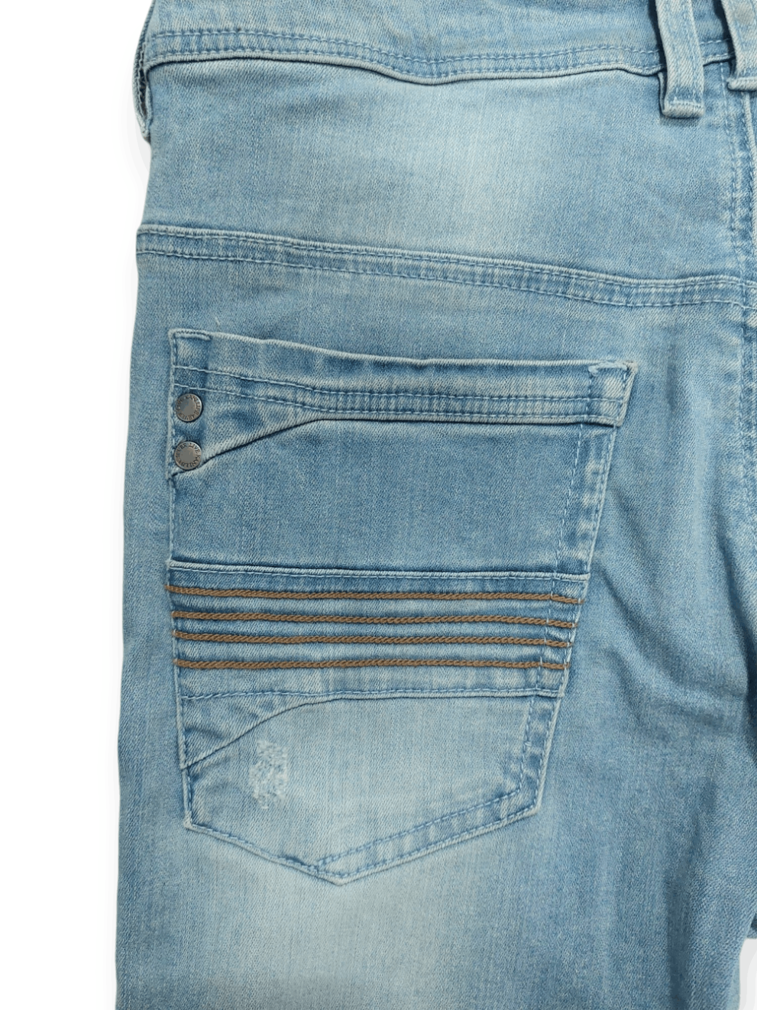 Karl Kani FYE🔥 Karl Kani Punk Biker Denim Size US 32 / EU 48 - 14 Thumbnail