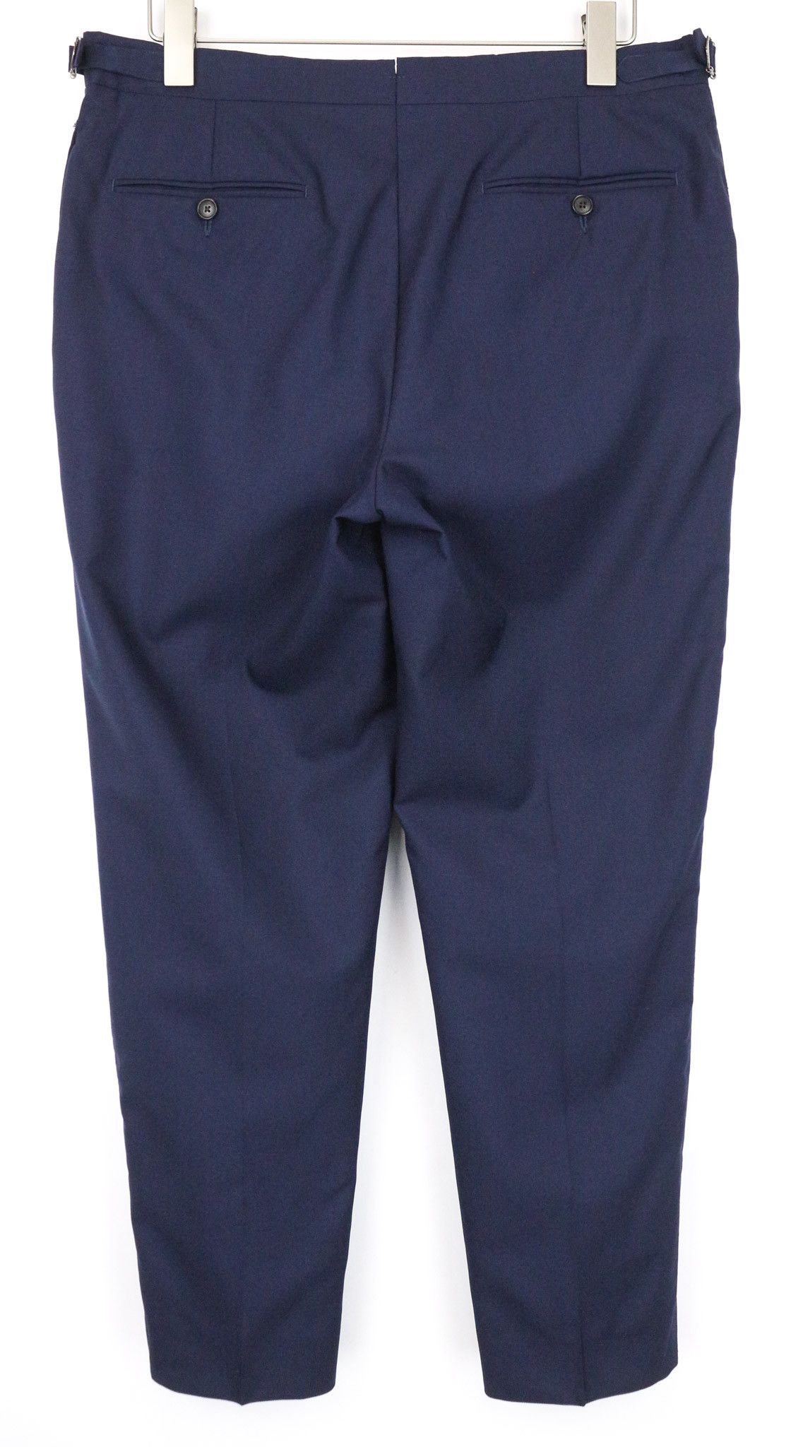 Suitsupply BRESCIA UK42R Navy Wool Slim Trousers 75254 Size 42R - 2 Thumbnail