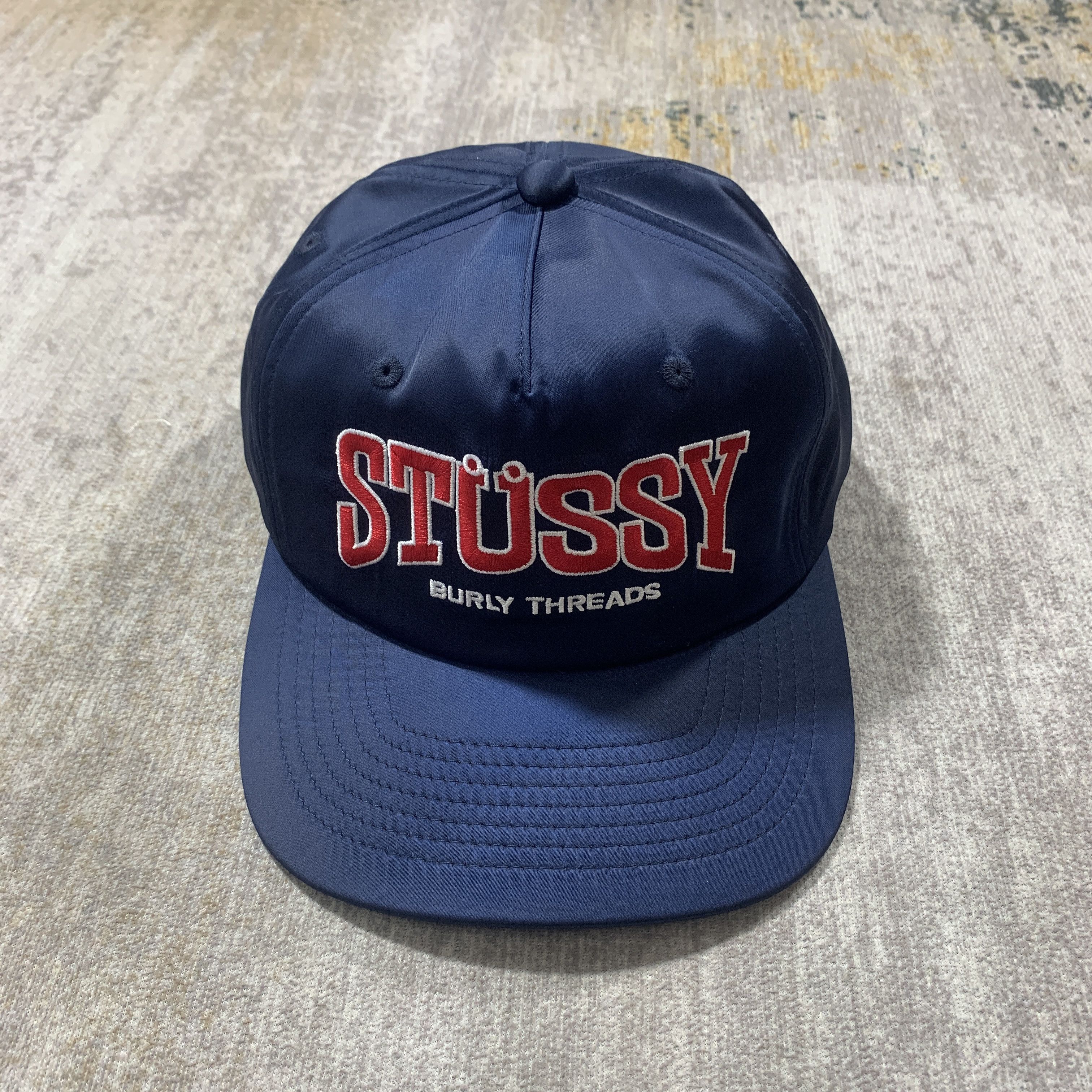 Other STUSSY BURLY THREADS CAP NAVY Size ONE SIZE - 1 Thumbnail