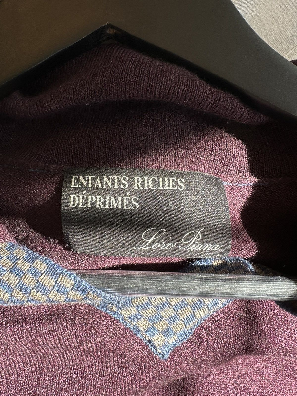 Enfants Riches Deprimes × Loro Piana ERD LORO PIANNA WOLL SHIRT SZ L-XL Size US L / EU 52-54 / 3 - 4 Thumbnail