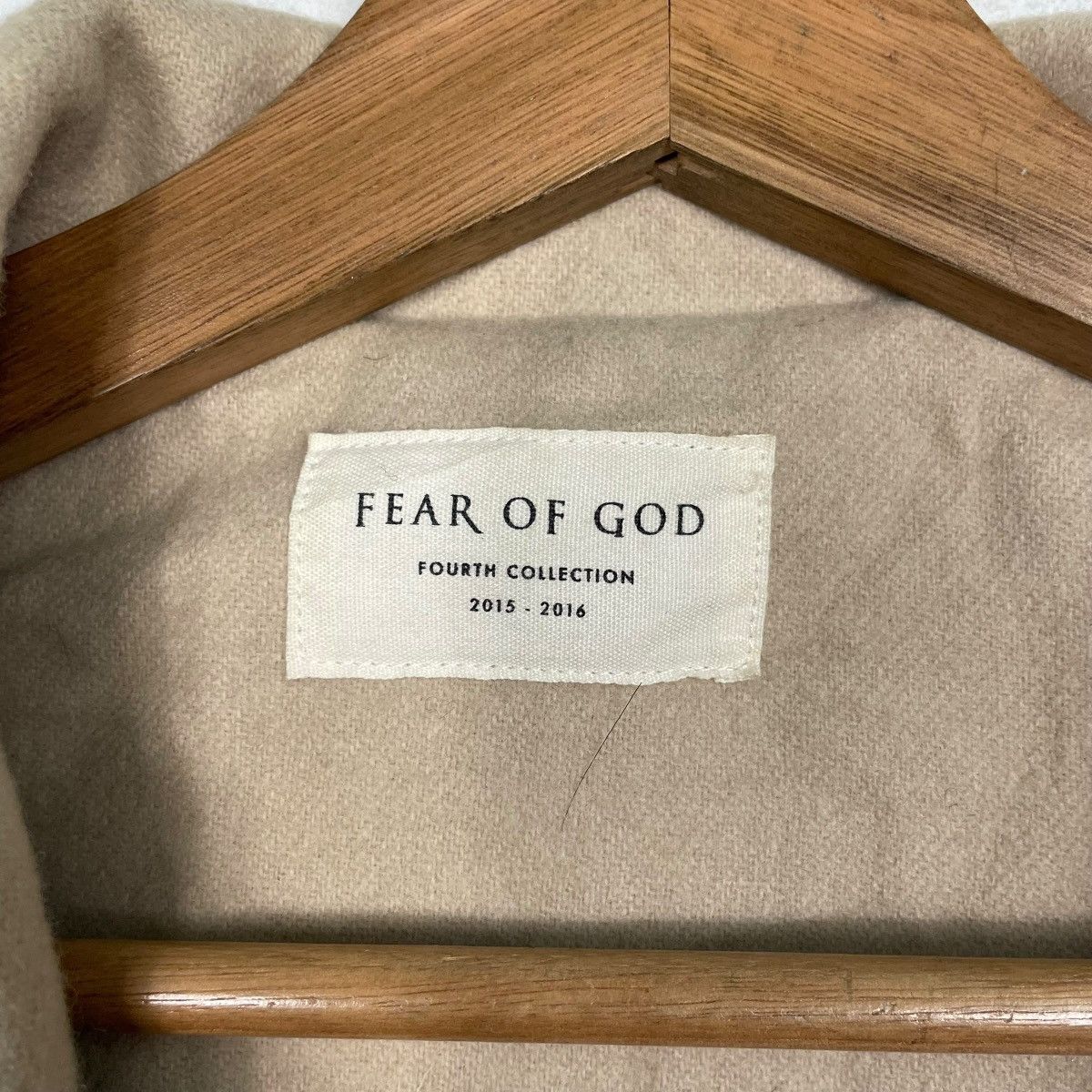 Fear of God Fear Of God Fourth Collection Short Sleeve Wool Brown Coat Size US S / EU 44-46 / 1 - 14 Thumbnail