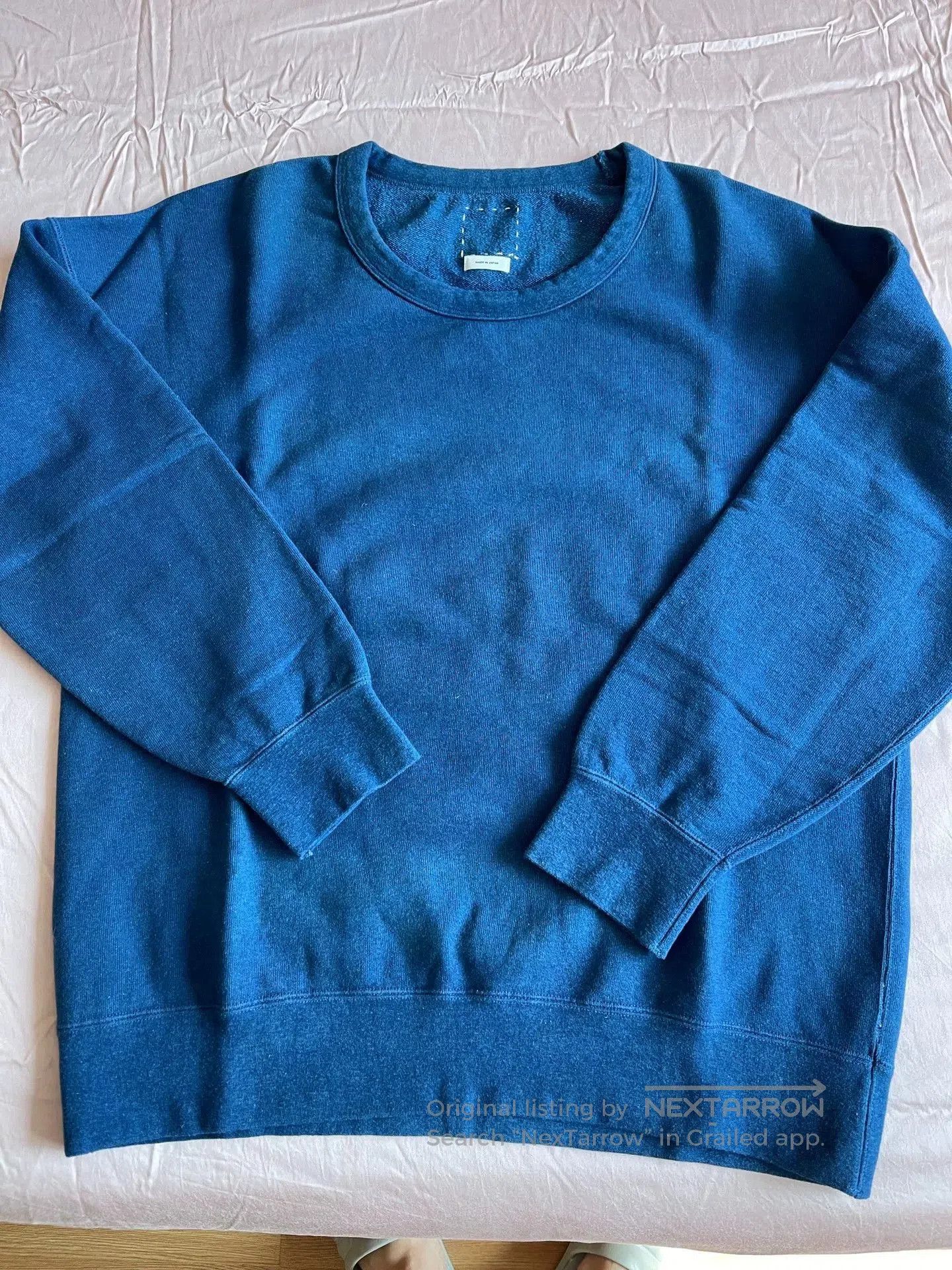 Visvim visvim jumbo indigo sweatshirt. Size US M / EU 48-50 / 2 - 3 Thumbnail