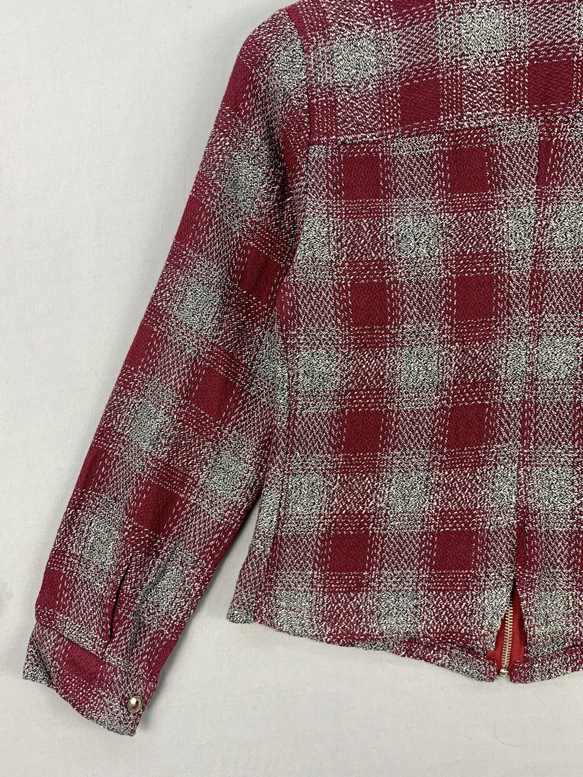 Aran Isles Knitwear Vintage Finch Australia Corduroy Collar Zipper Jacket Size XXS / US 00 / IT 34 - 14 Thumbnail