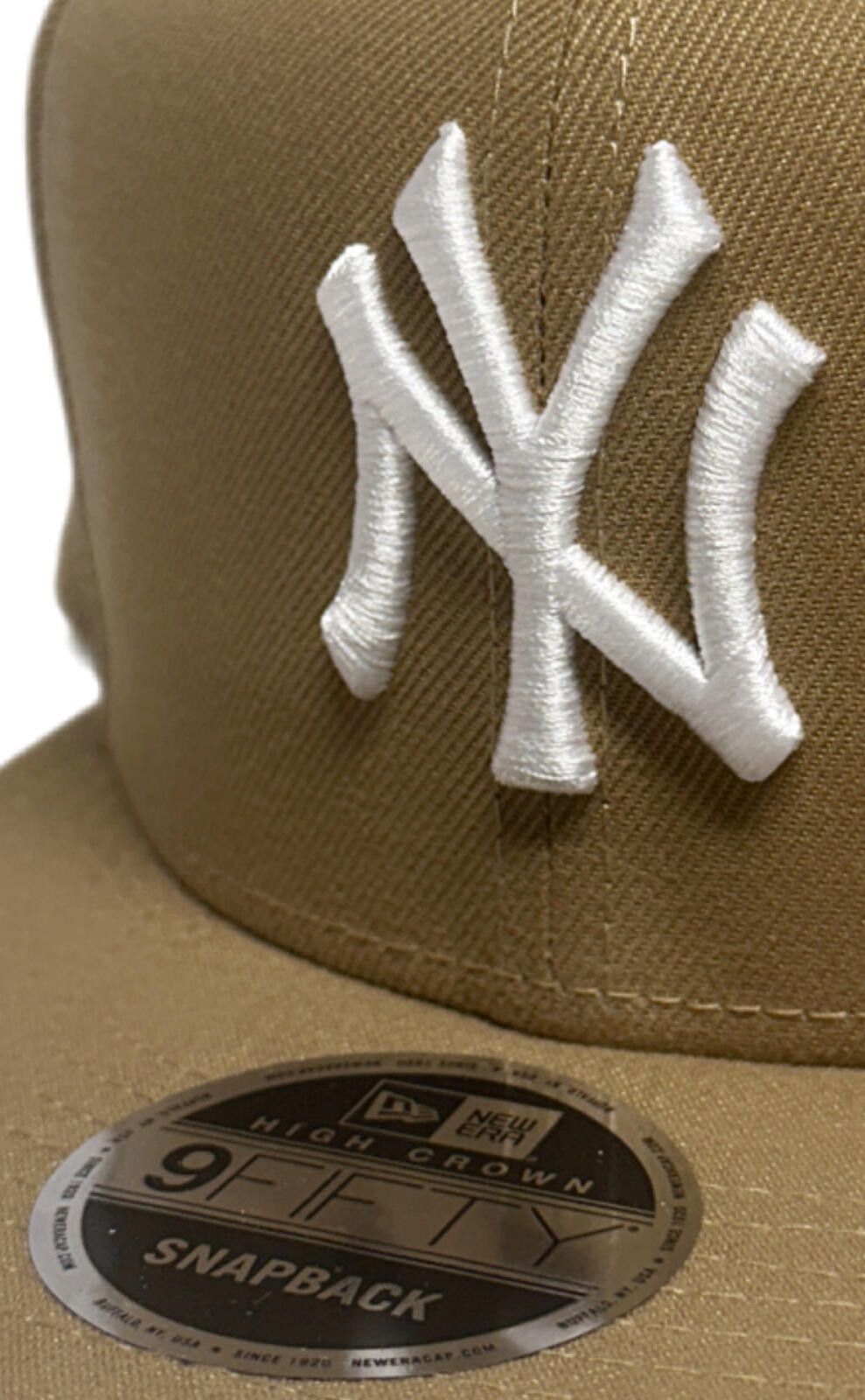 New Era New Era New York Yankees Tan 9FIFTY Snapback Size ONE SIZE - 1 Thumbnail