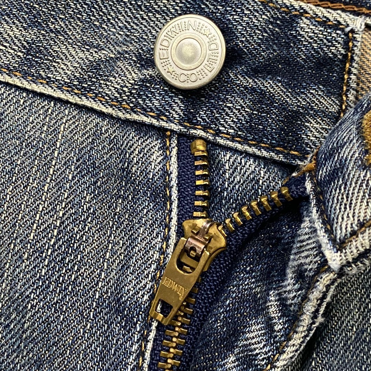 Edwin 💥Best Offer💥Vintage Miss Edwin Flare Distressed Denim Size US 30 / EU 46 - 12 Thumbnail