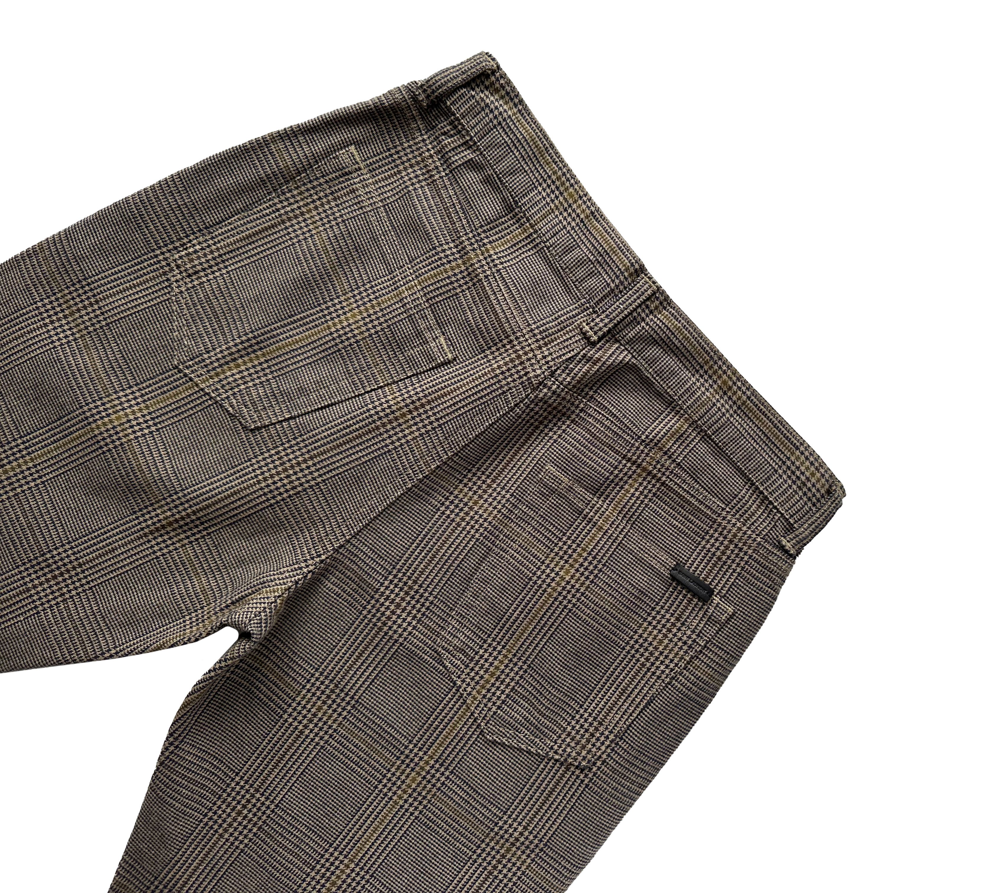 Saint Laurent Paris Saint Laurent D24 Checkered plaid pants Size US 28 / EU 44 - 6 Thumbnail