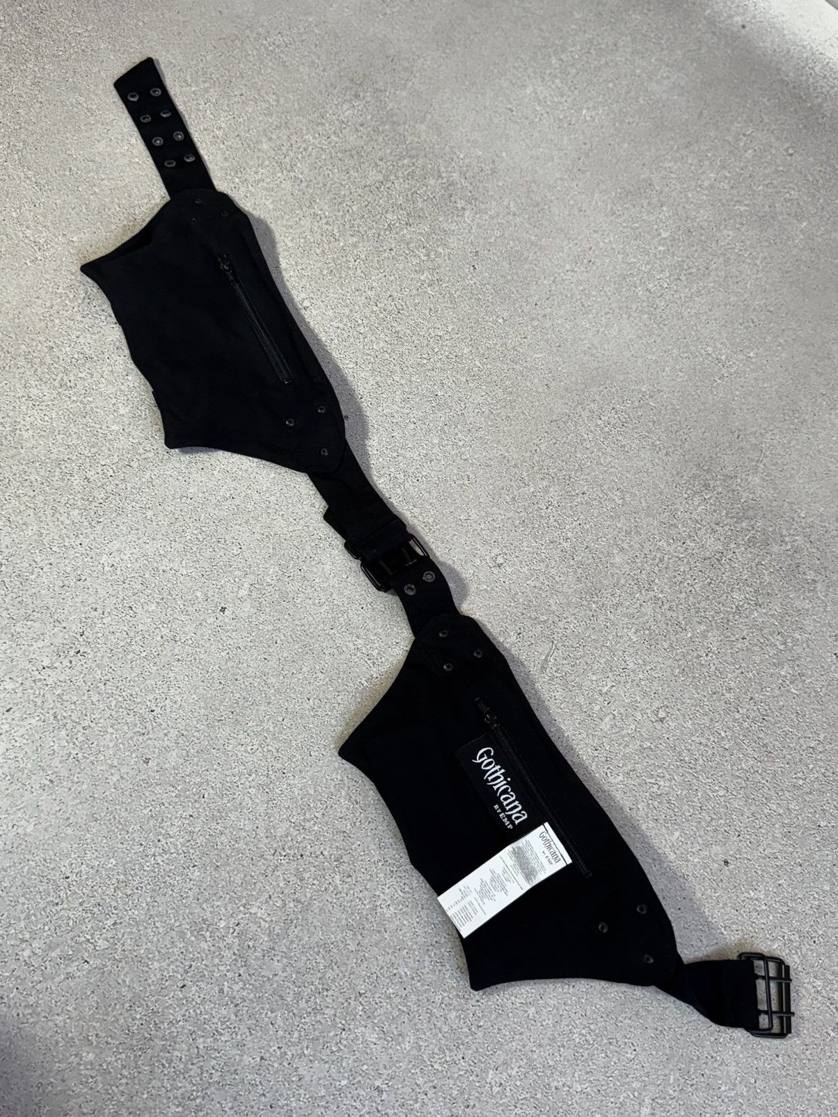 Hysteric Glamour Gothicana by EMP Belt Bag Bum Bag Black Waist Size ONE SIZE - 13 Thumbnail