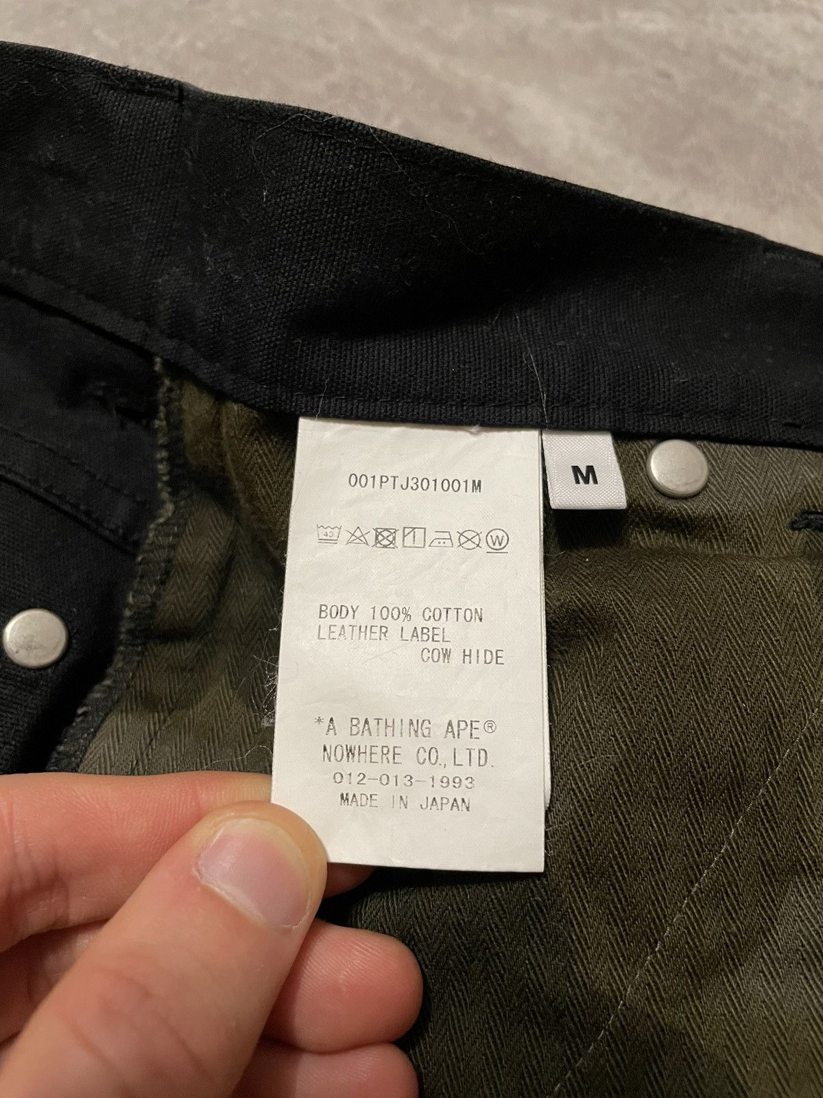 Bape Bape Carpenter Pants Size US 30 / EU 46 - 15 Thumbnail
