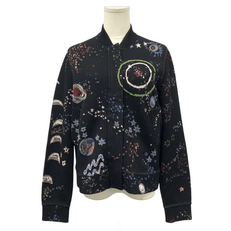 Valentino Valentino Space Knit Bomber Jacket Size M Size US M / EU 48-50 / 2 - 1 Thumbnail