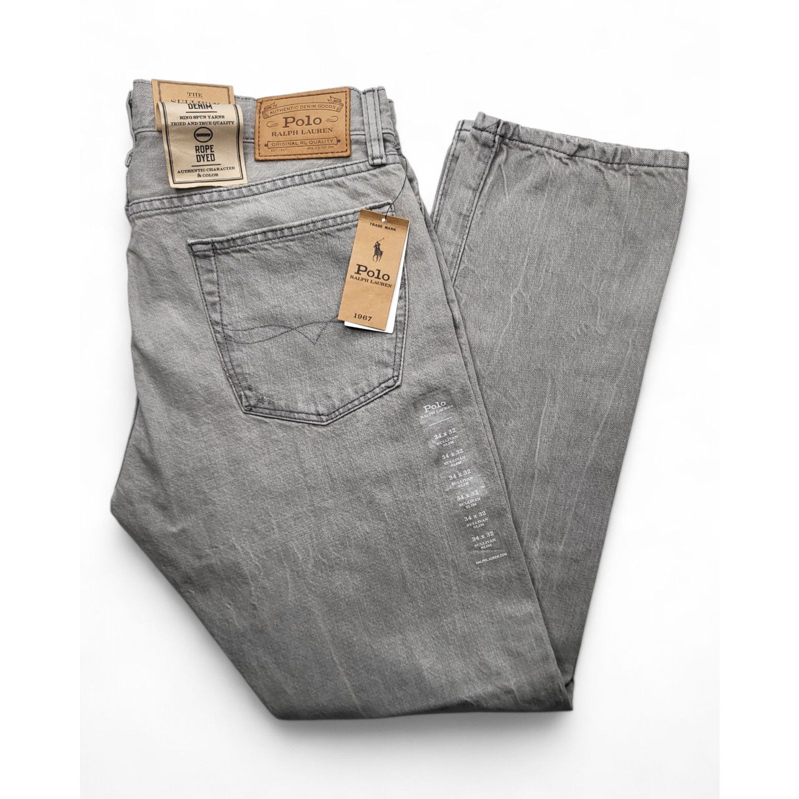 Polo Ralph Lauren NWT Polo Ralph Lauren Brennan Repaired Sullivan Slim Jeans Size US 34 / EU 50 - 5 Thumbnail