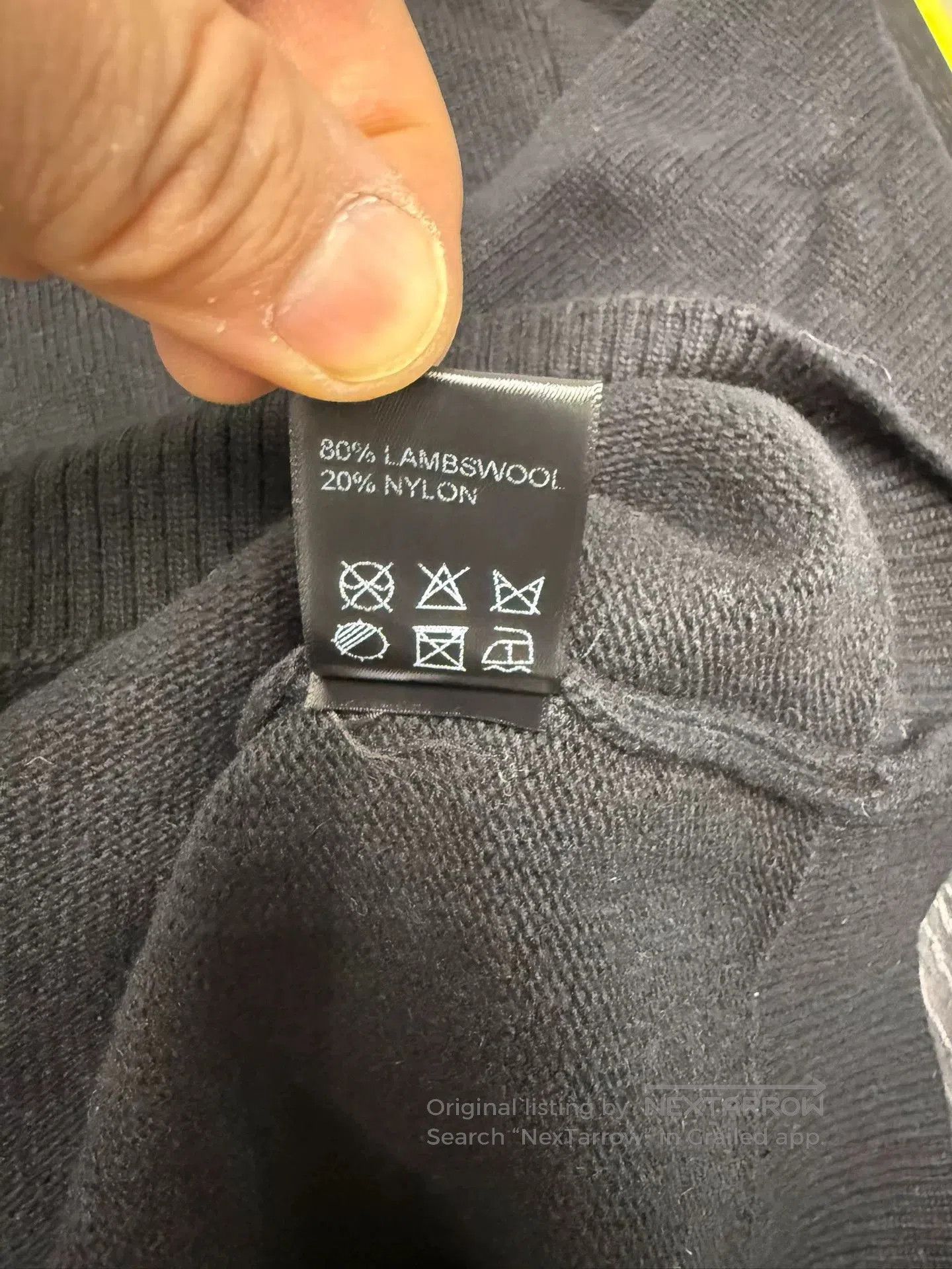 D by D Functional Style Pure Wool Sweater. Size US S / EU 44-46 / 1 - 7 Thumbnail